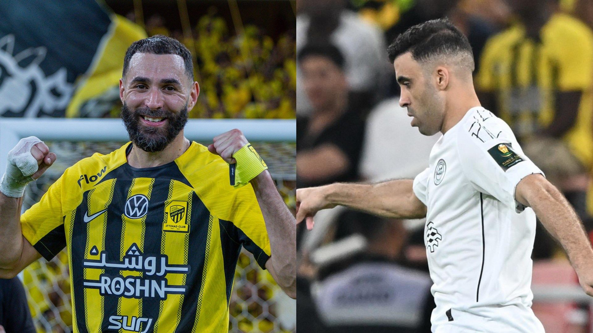 Karim Benzema Abderrazak Hamdallah Ittihad Shabab