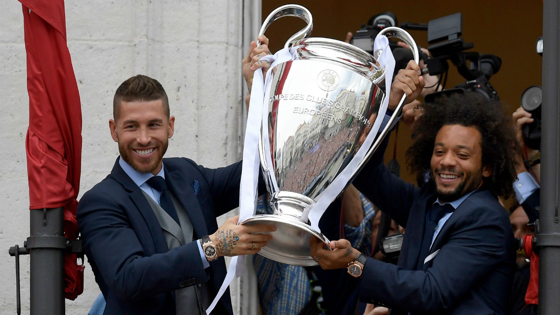 Sergio Ramos Marcelo Real Madrid 2017-18