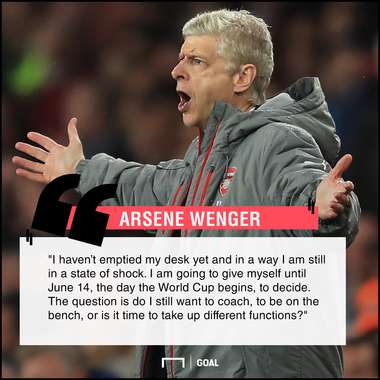 Arsene Wenger Arsenal exit shock