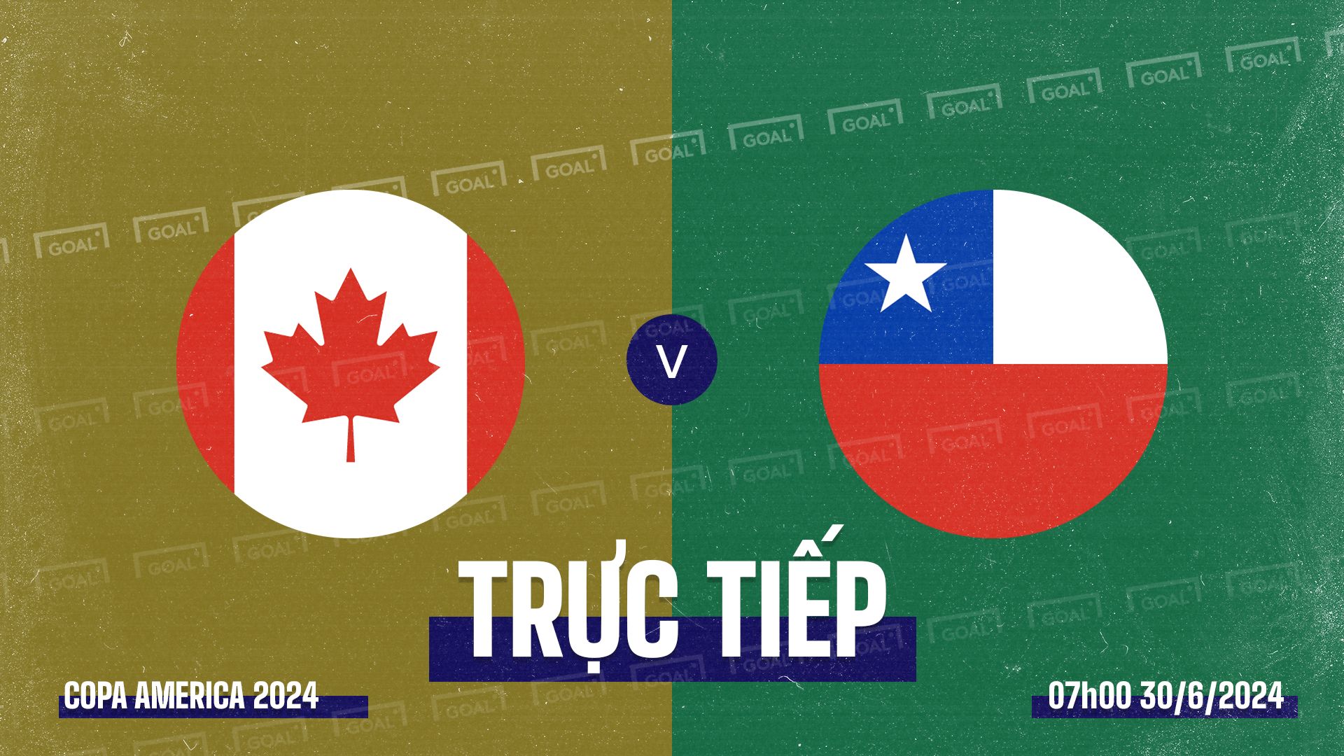 Canada vs Chile Copa America 2024 GFX