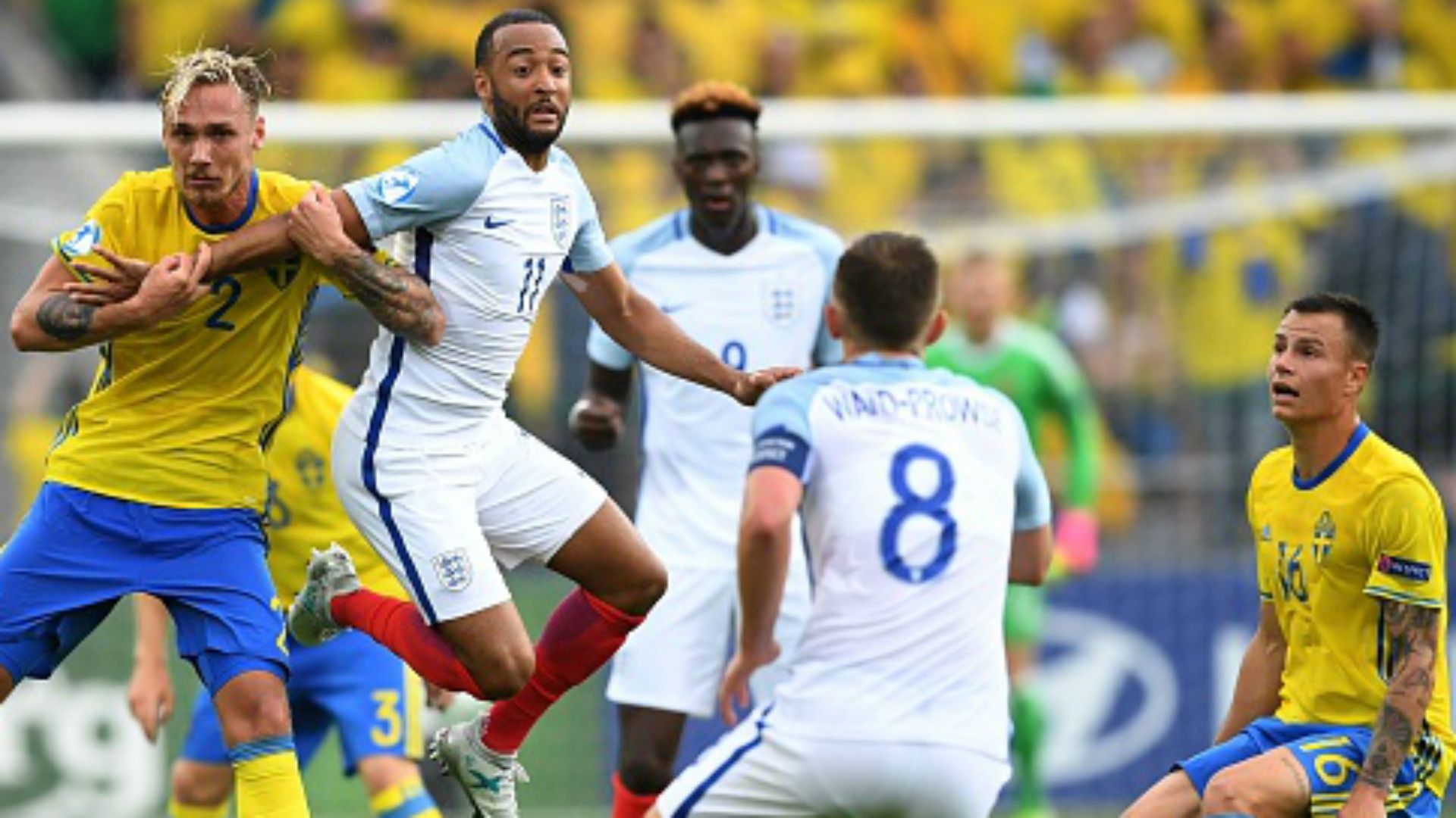 Linus Wahlqvist Nathan Redmont Sweden England Under 21