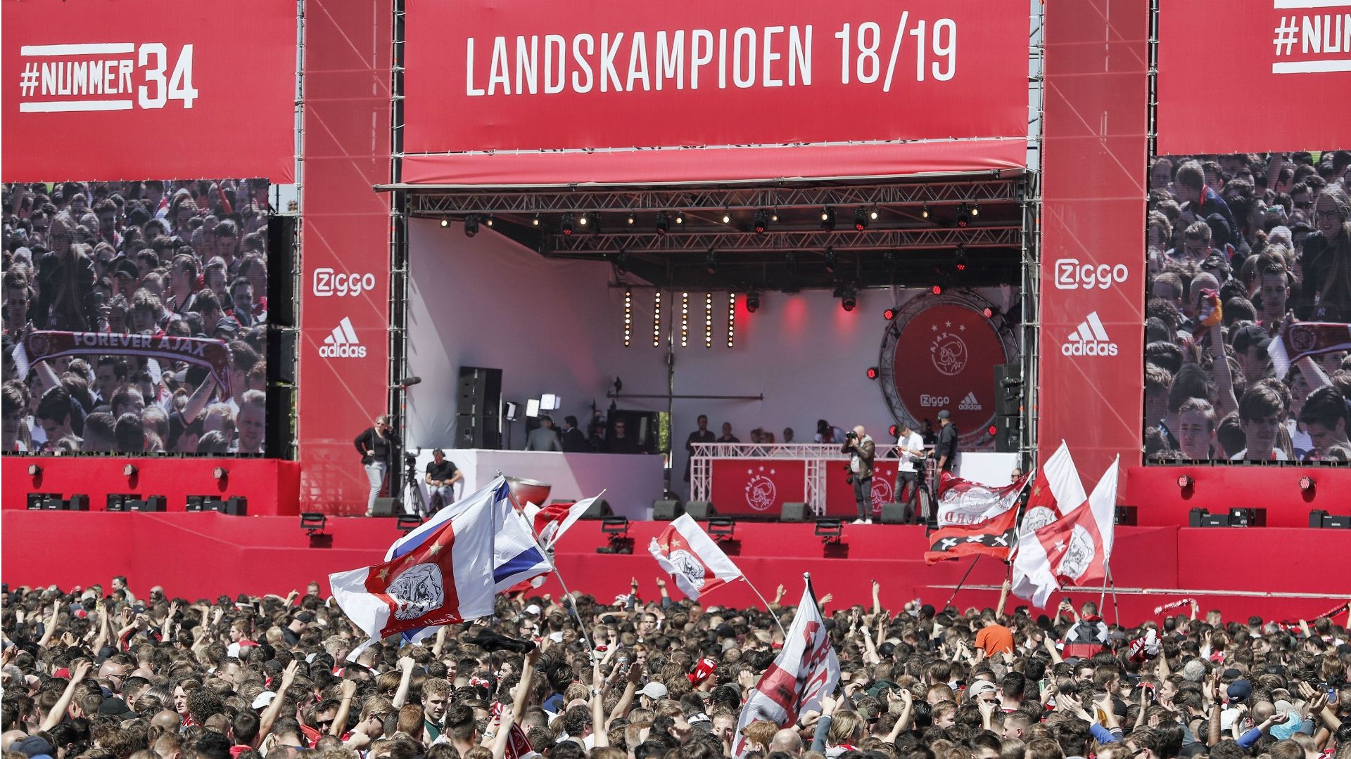 Huldiging Ajax, 05162019