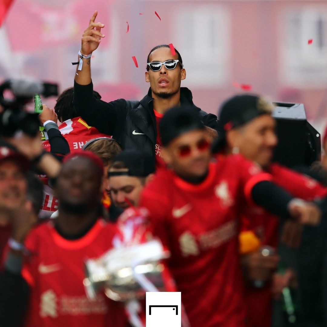 Virgil van Dijk Liverpool parade 202-22 GFX