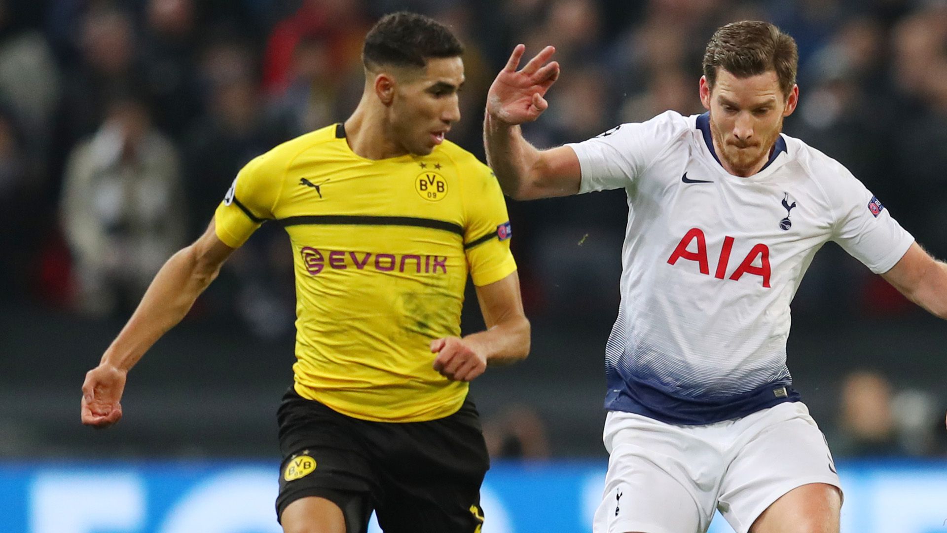 Achraf Hakimi BVB Spurs 13022019