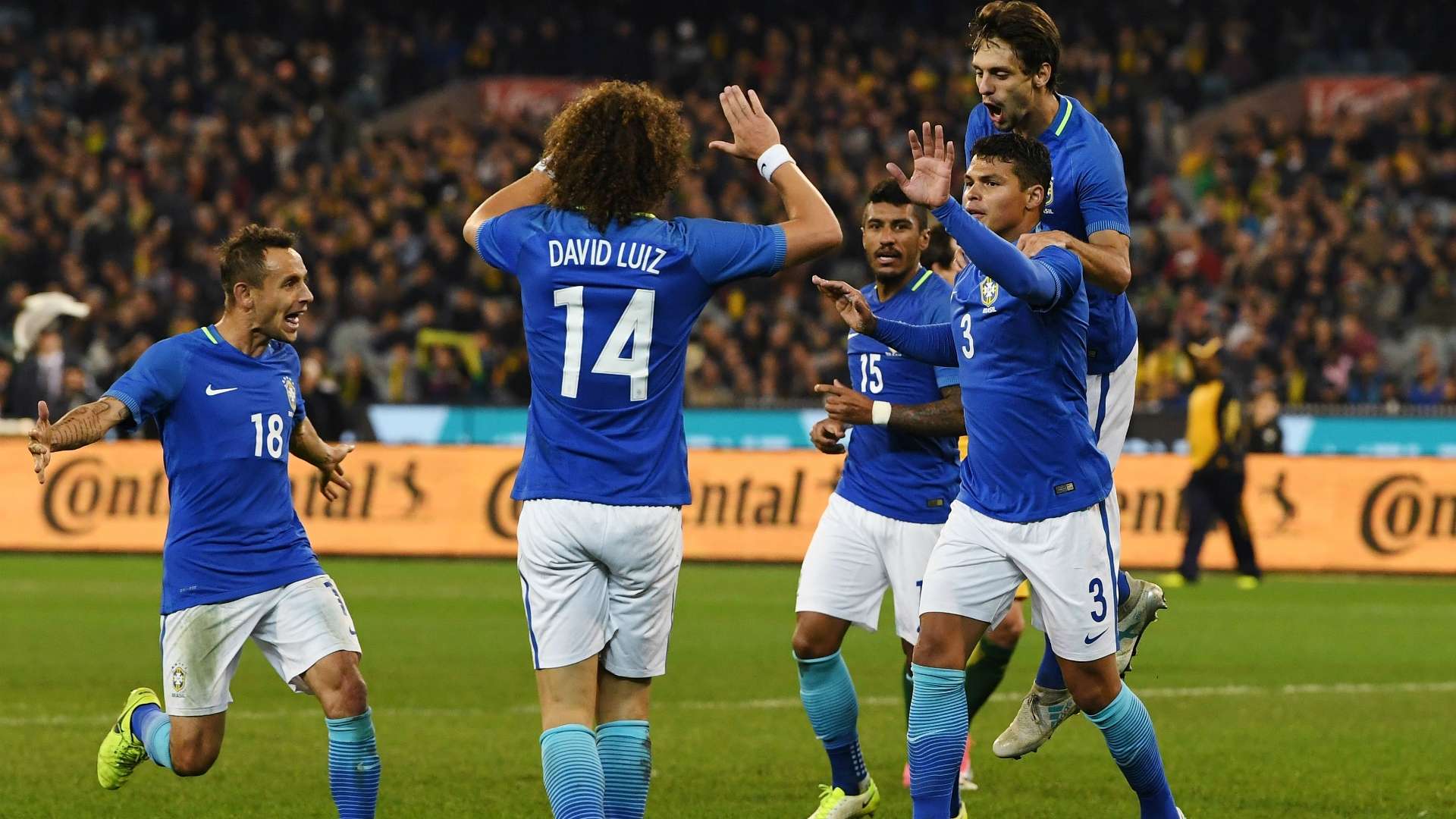 Thiago Silva Brazil v Australia Friendly 13062017