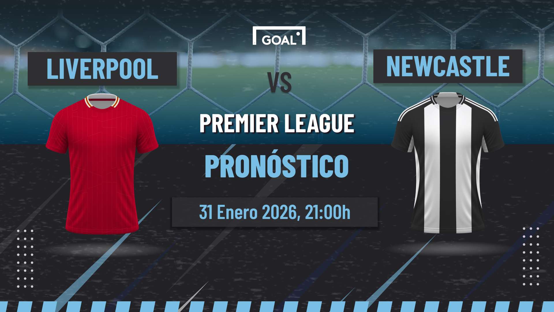 Liverpool vs Newcastle Pronóstico y Apuestas Premier League | 31/01/26