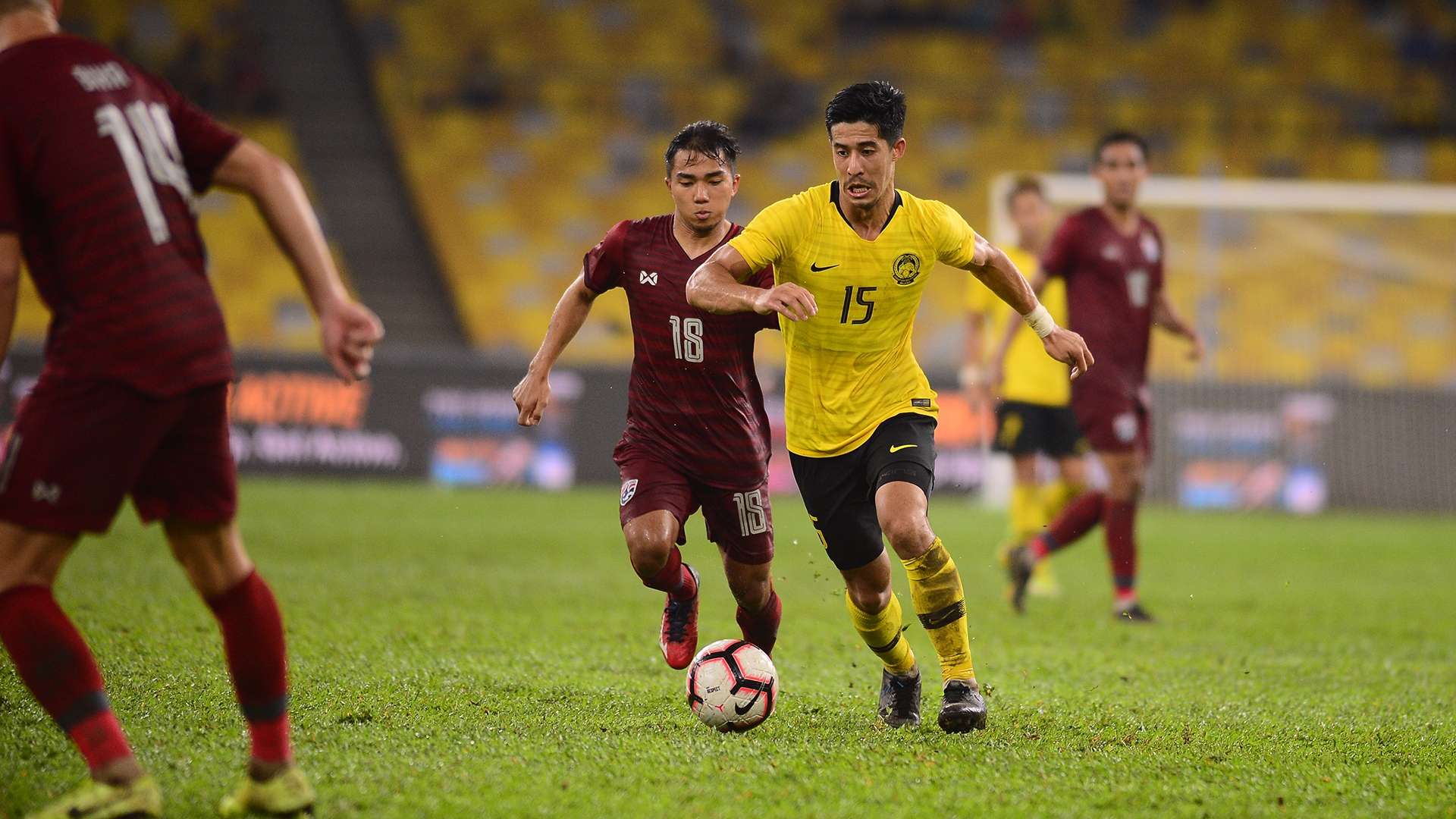 Brendan Gan, Malaysia v Thailand, 2022 World Cup qualifier, 14 Nov 2019