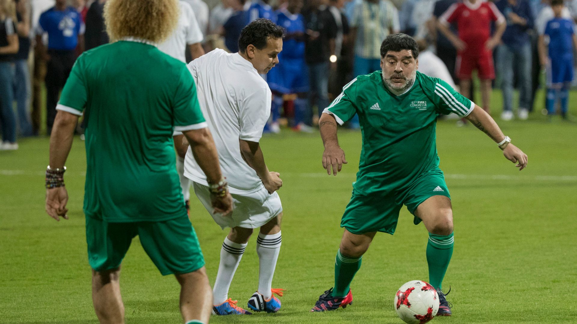 Diego Maradona Congreso FIFA 10052017