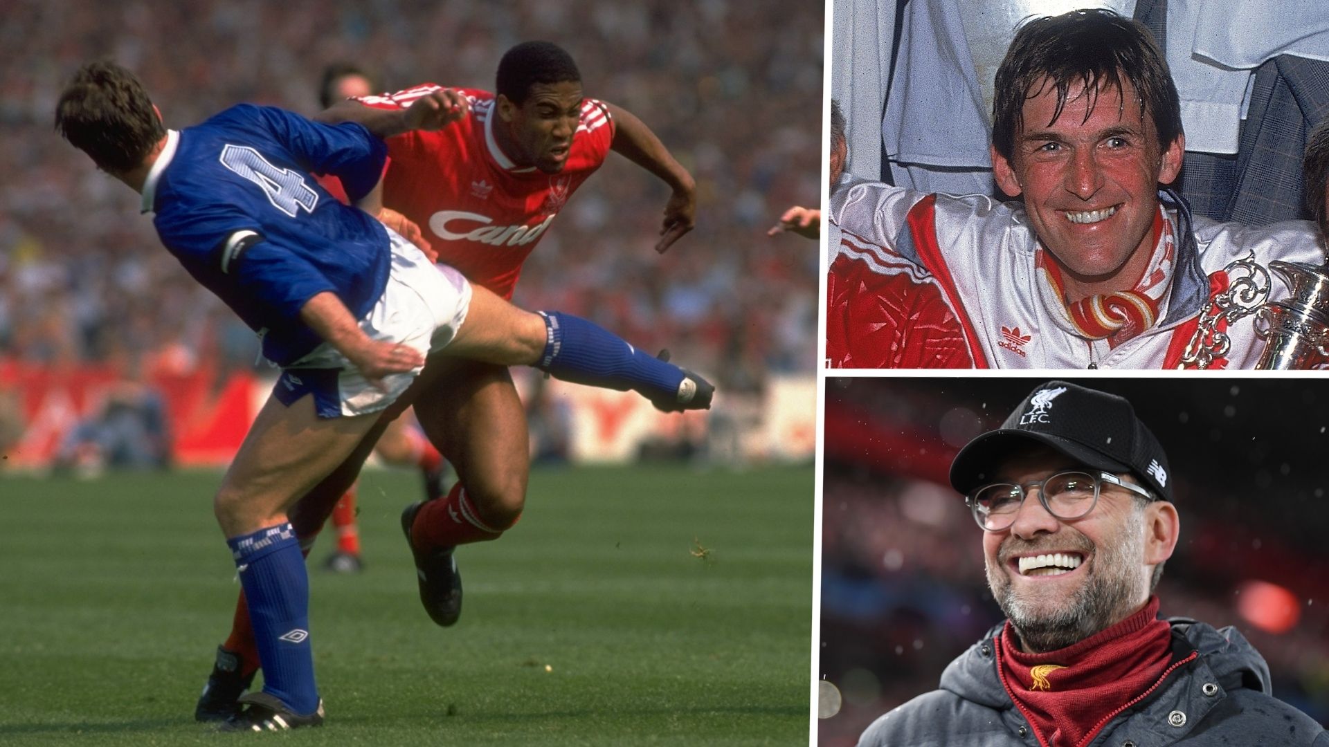 John Barnes Kenny Dalglish Jurgen Klopp Liverpool GFX