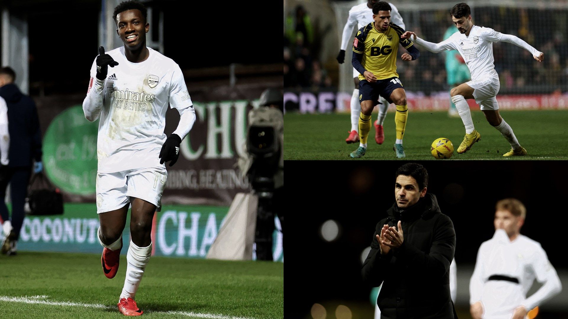 Arsenal Oxford United 2022-23