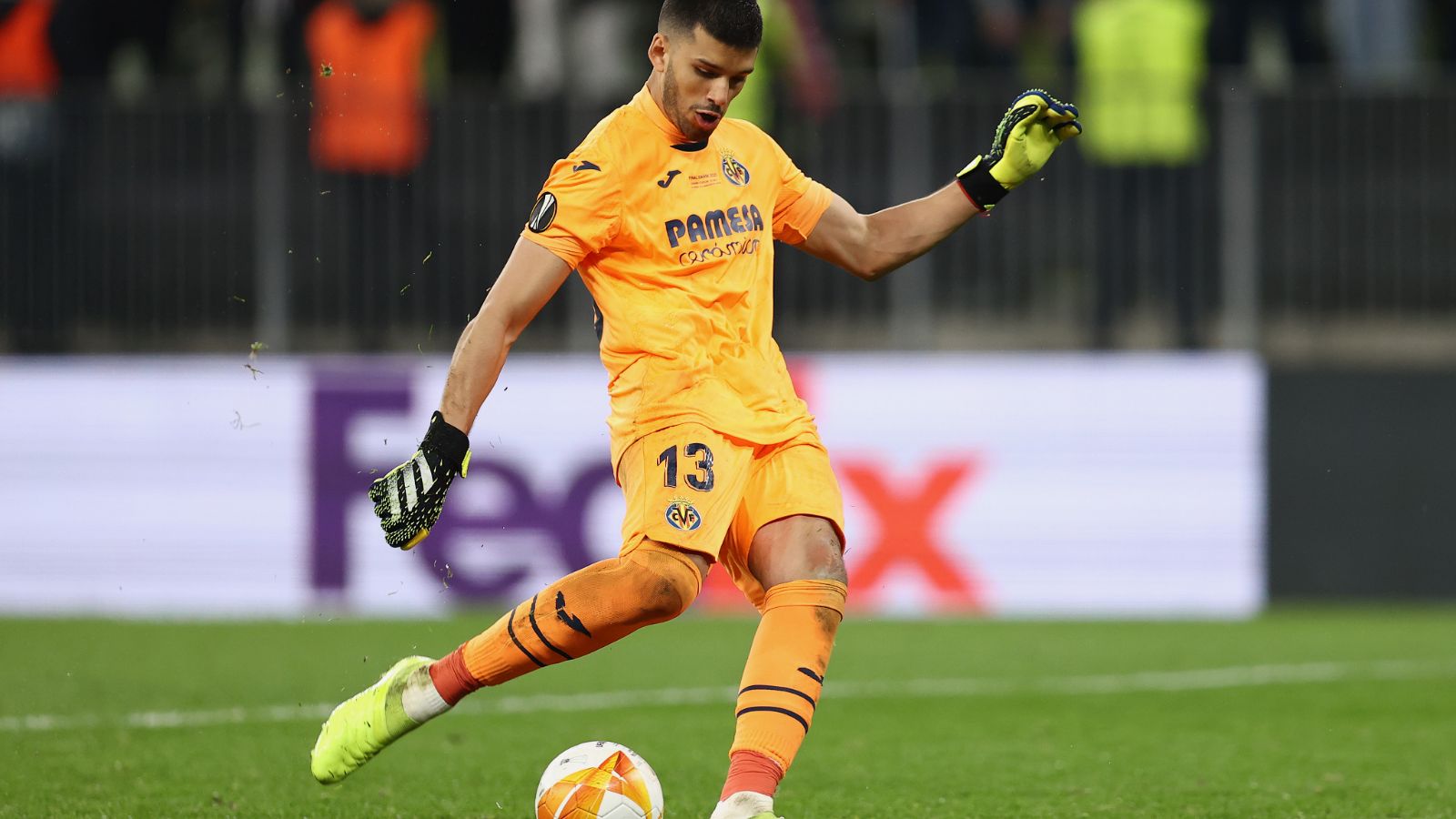 Rulli, Villarreal vs. Manchester United