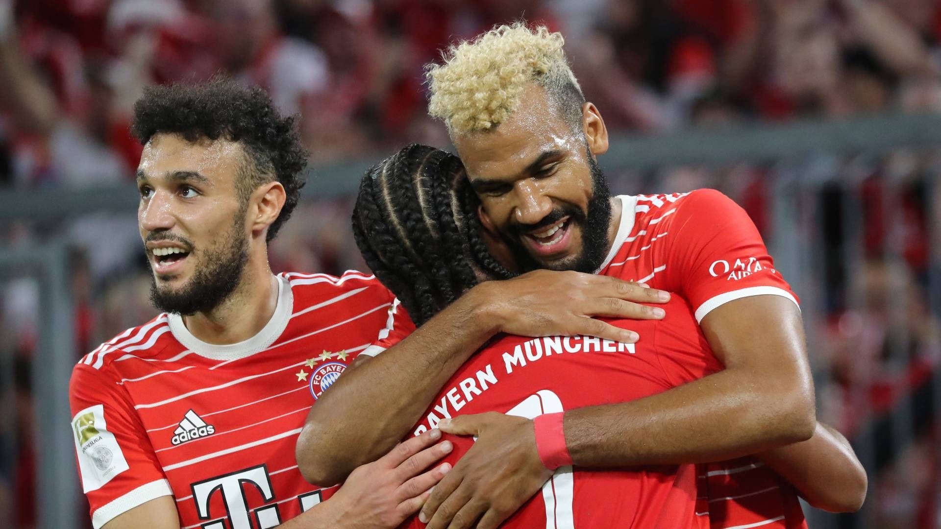 GER ONLY Eric Maxim Choupo-Moting Serge Gnabry FC Bayern