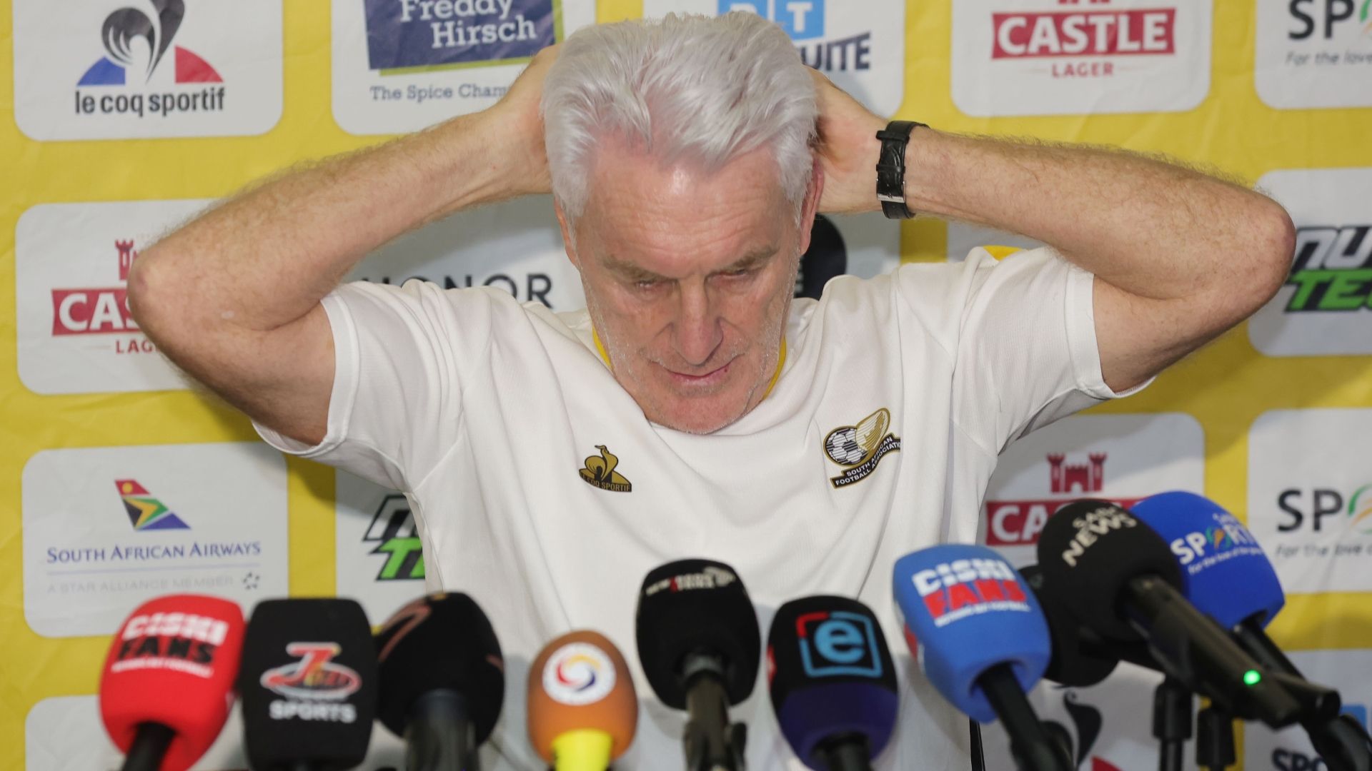 Hugo Broos, Bafana Bafana