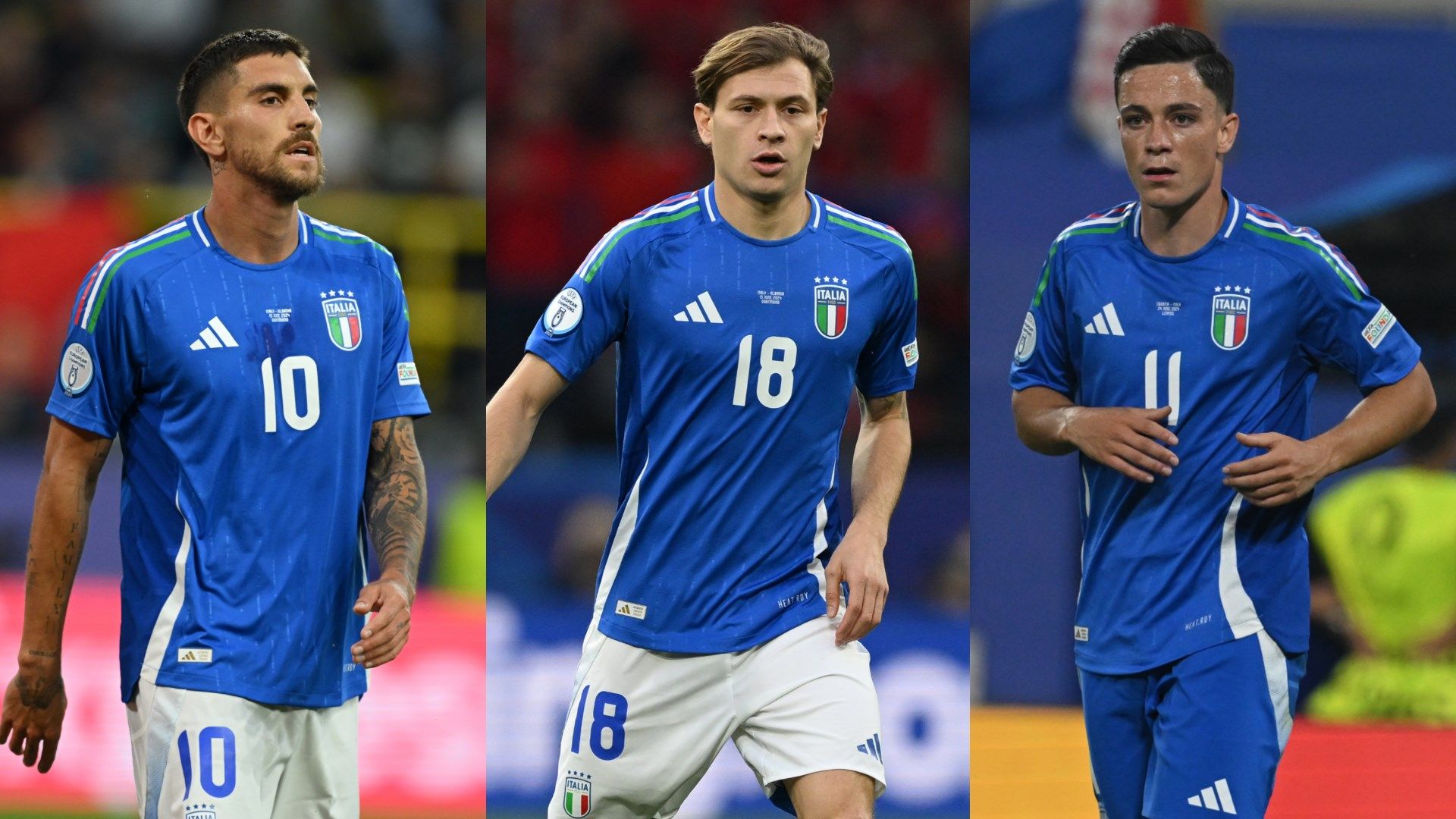 Pellegrini Barella Raspadori