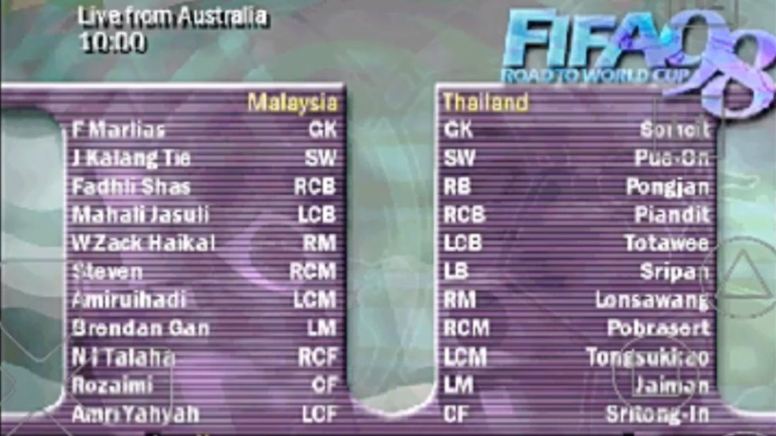 FIFA 98 Thailand