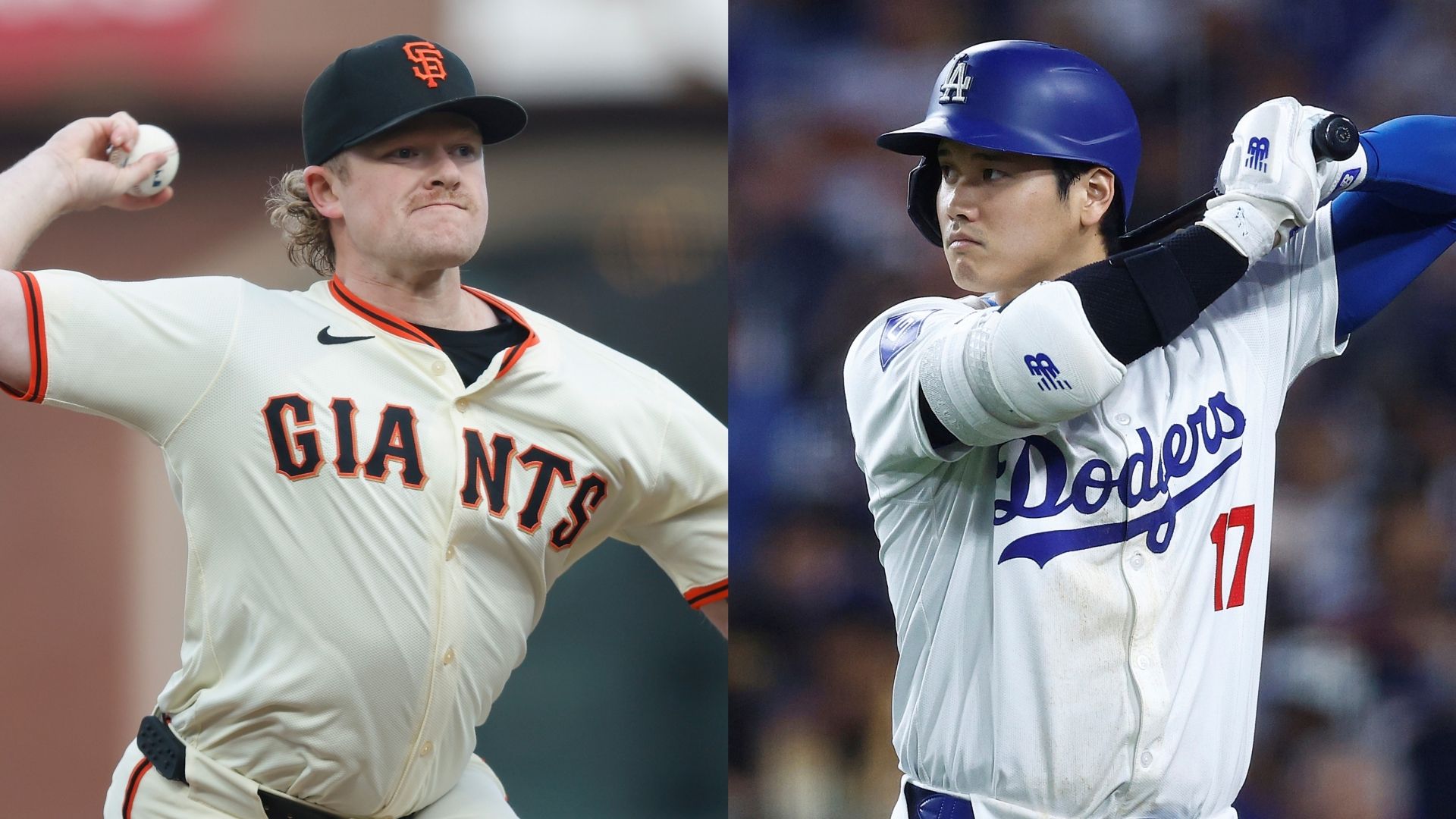Logan Webb Giants Shohei Ohtani Dodgers