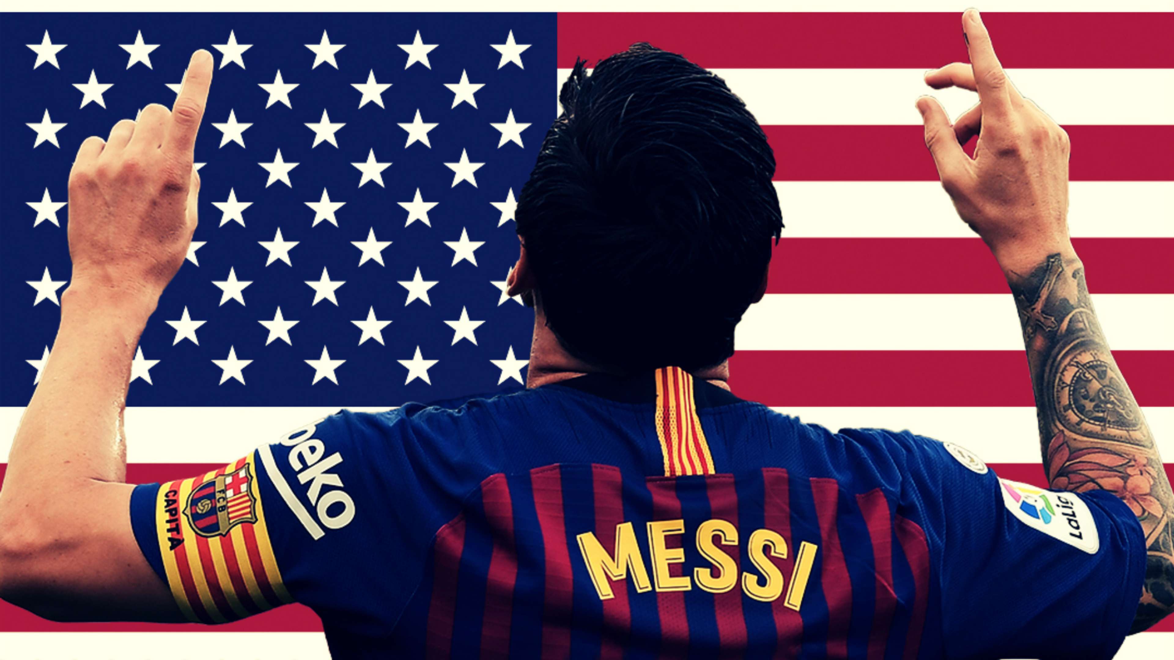 Lionel Messi Barcelona USA
