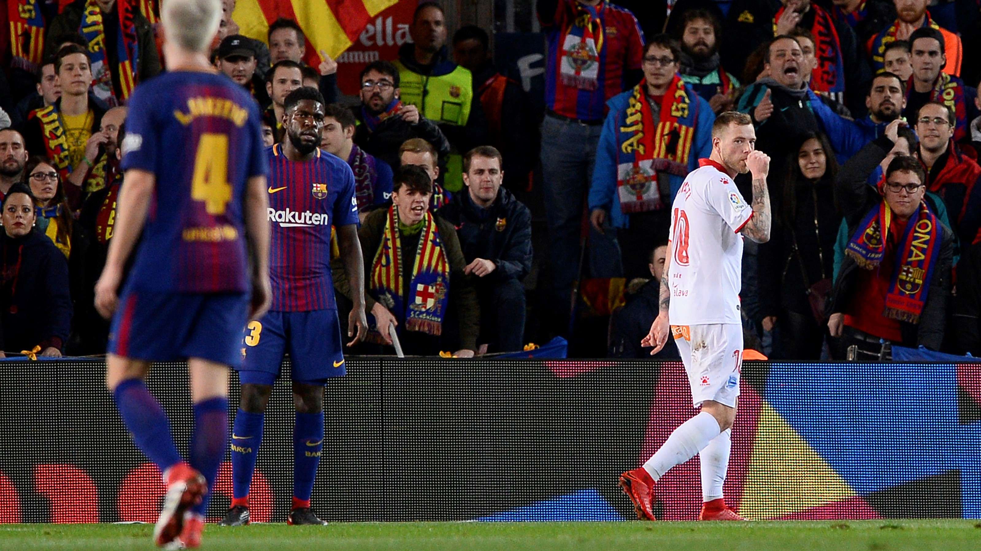 John Guidetti Barcelona Alaves LaLiga 28012018