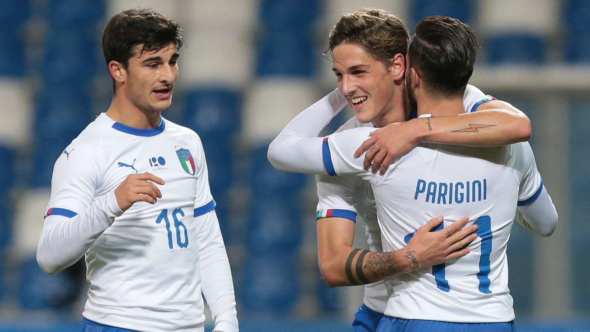 Italy U21 celeb Germany U21