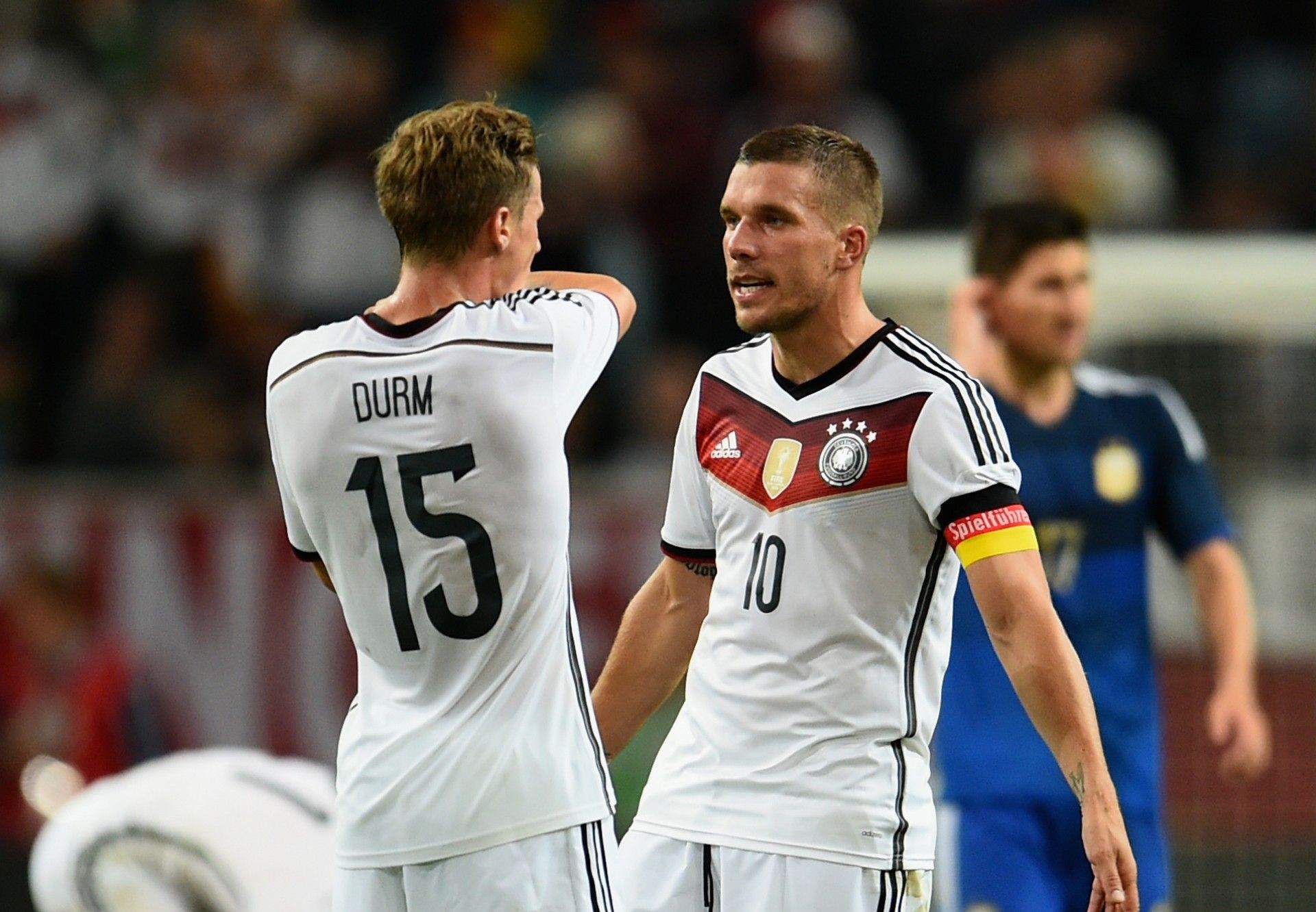 Erik Durm Lukas Podolski German national team