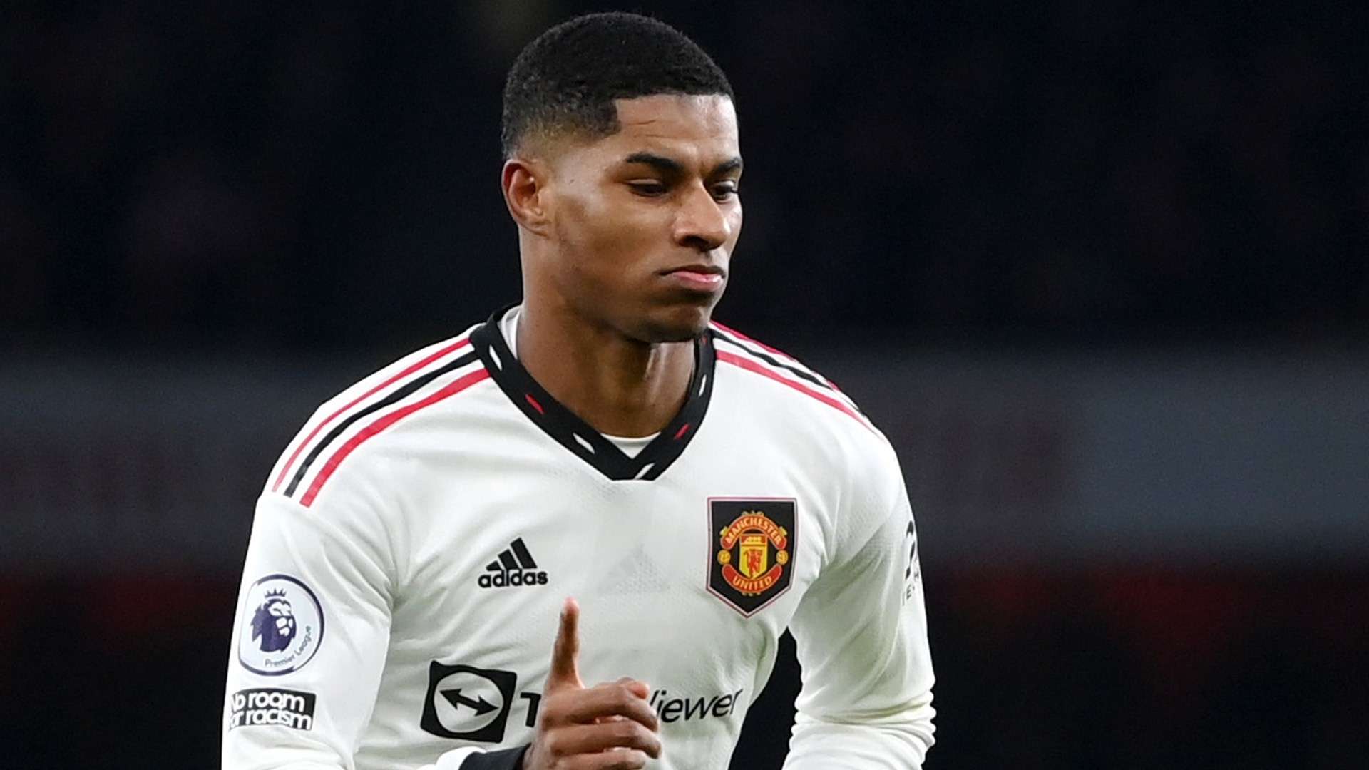 Marcus Rashford Manchester United Arsenal 2022-23