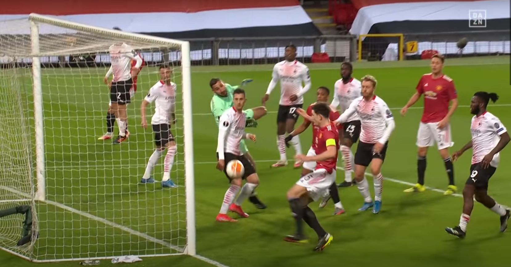 Maguire Manchester United AC Mailand Screen