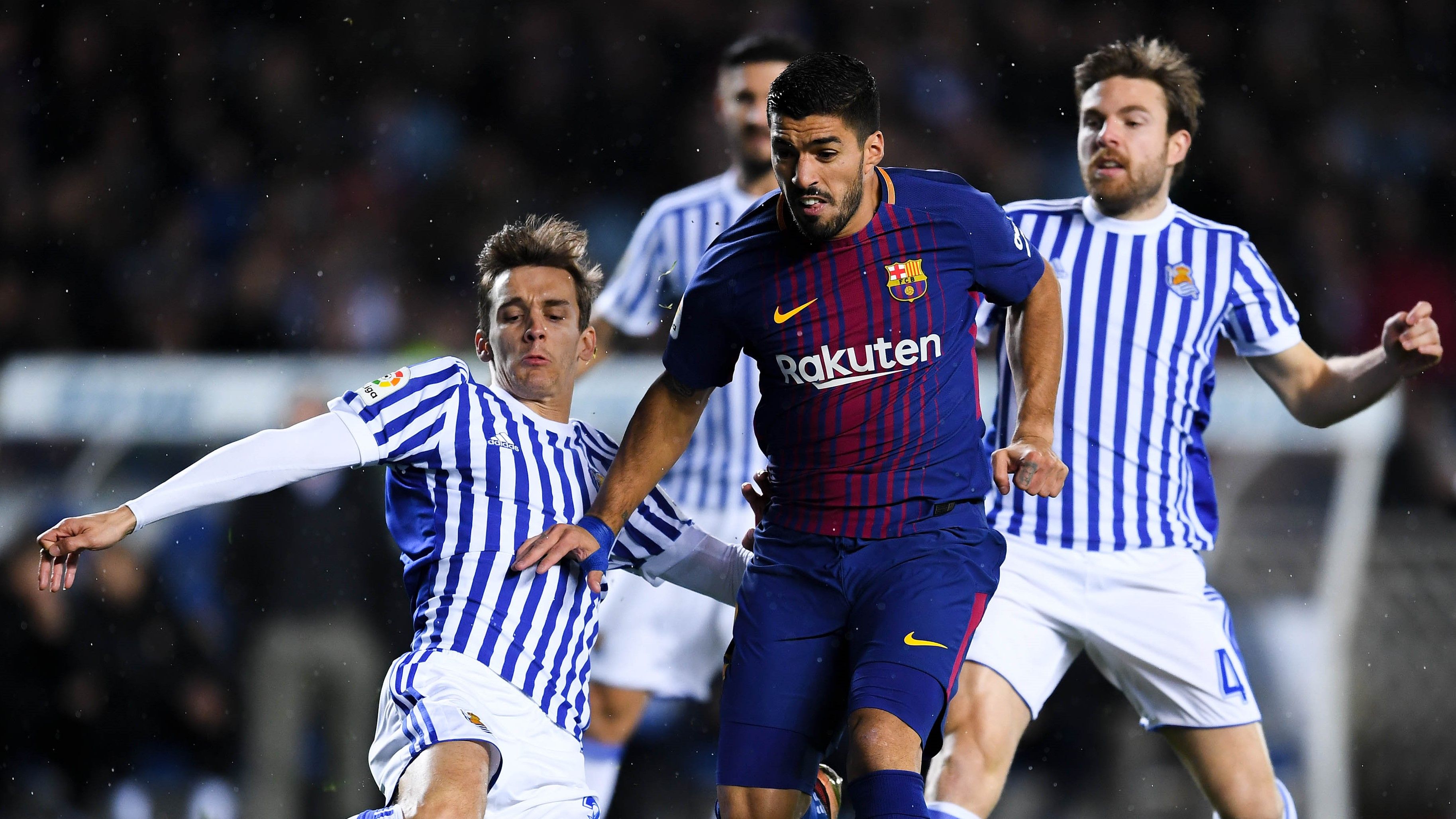 Luis Suarez Real Sociedad Barcelona LaLiga 14012018