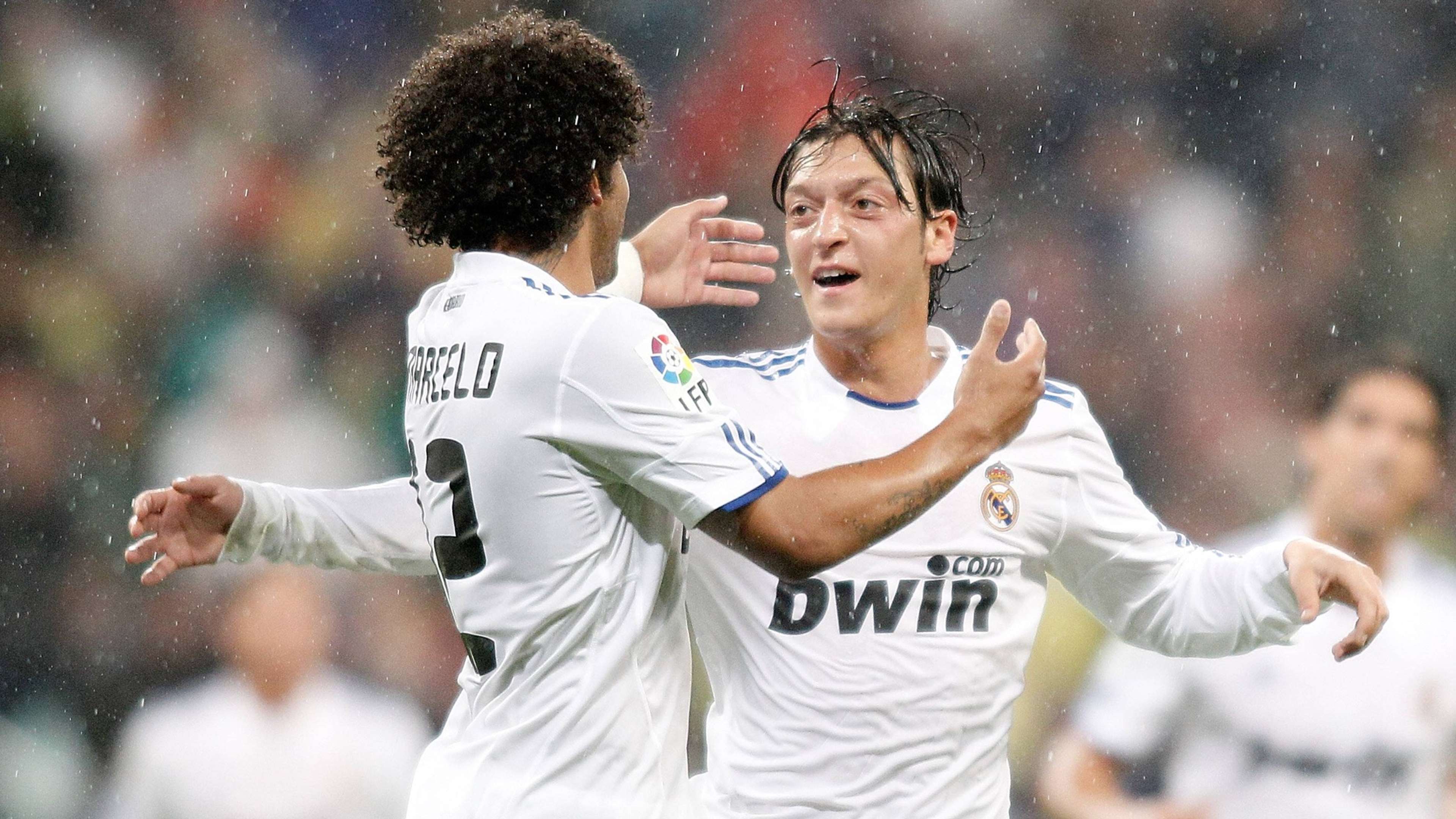 ONLY GERMANY Marcelo Mesut Ozil Real Madrid 2010