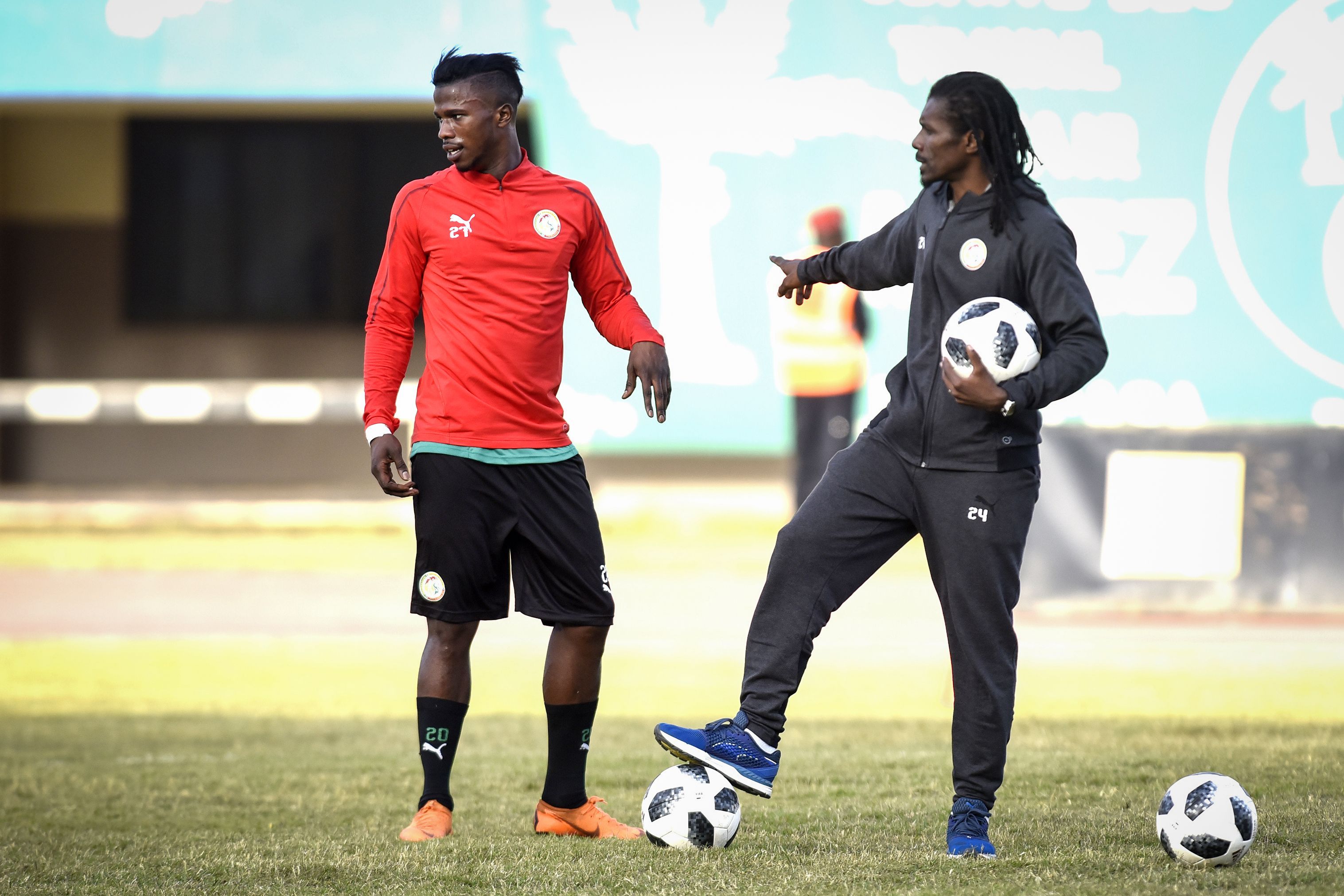 Senegal treino