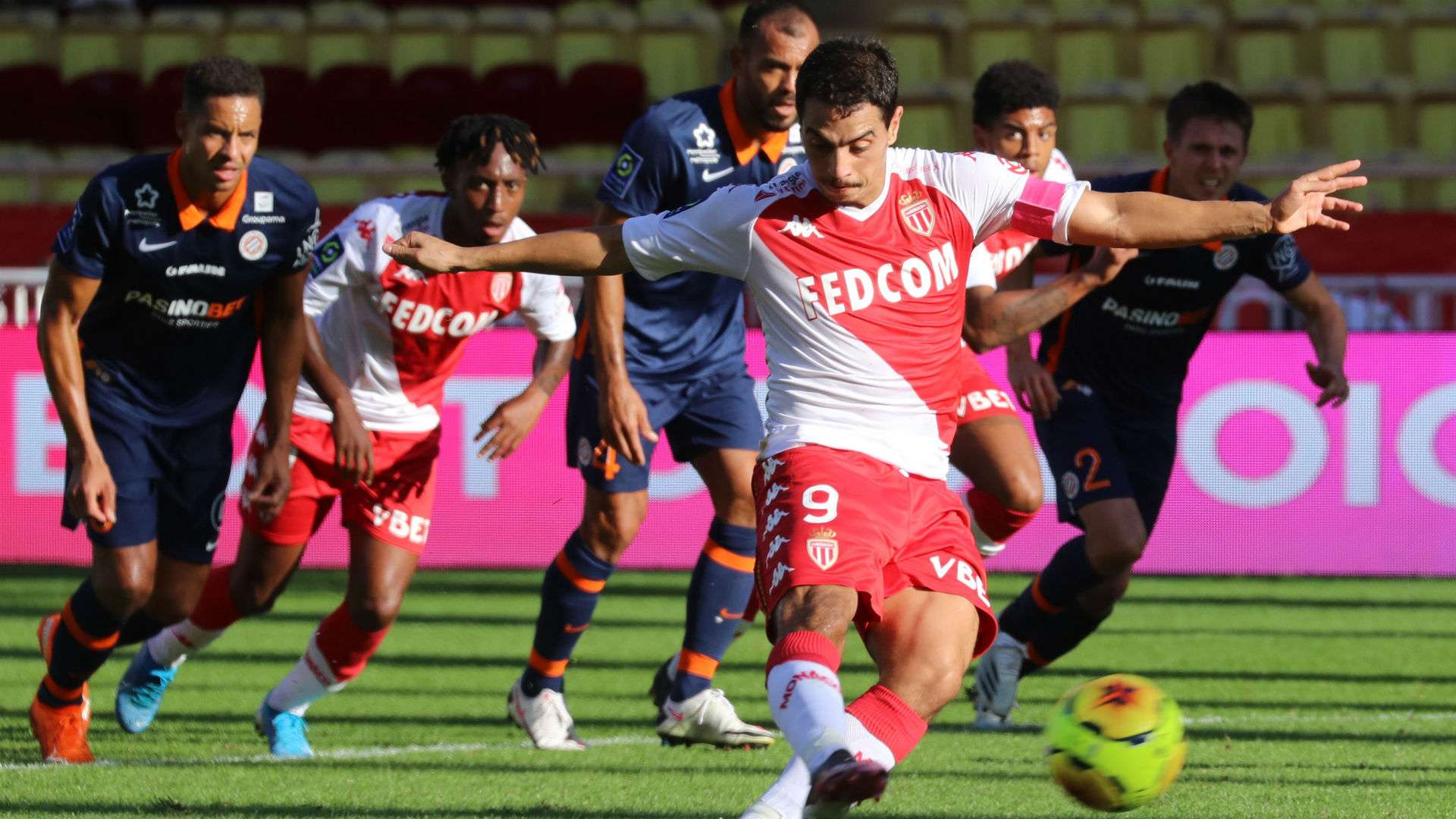 Wissam Ben Yedder Monaco Montpellier Ligue 1 18/10/2020