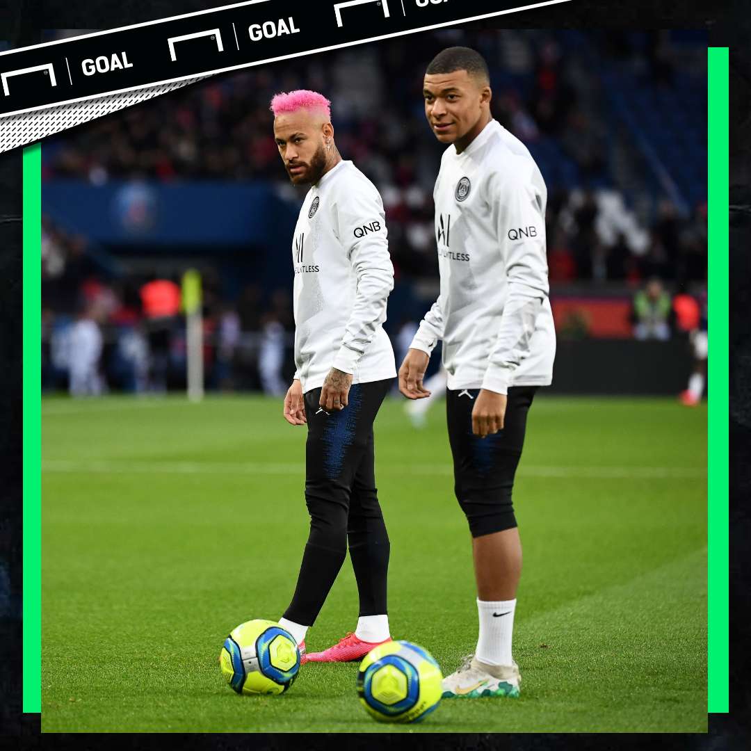 Neymar Kylian Mbappe PSG 2019-20