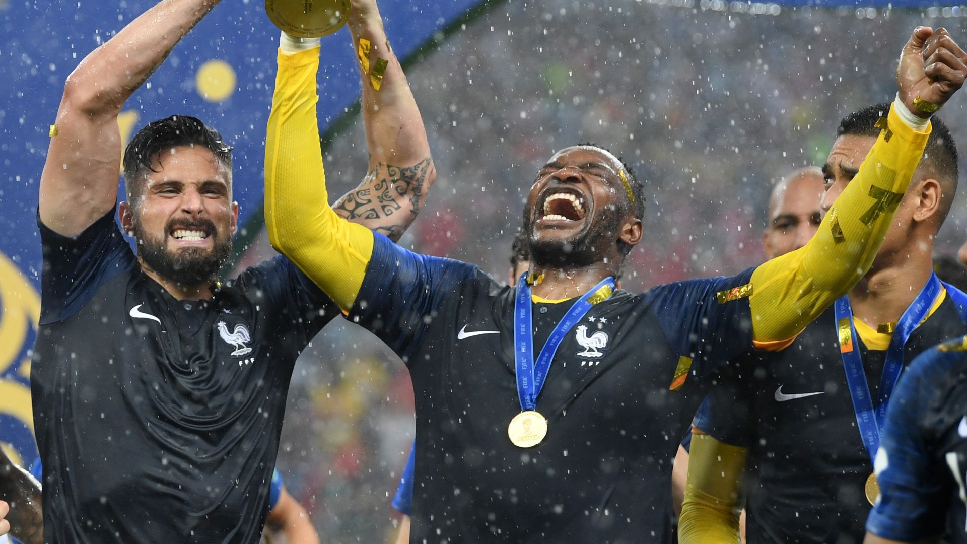 Olivier Giroud Steve Mandanda