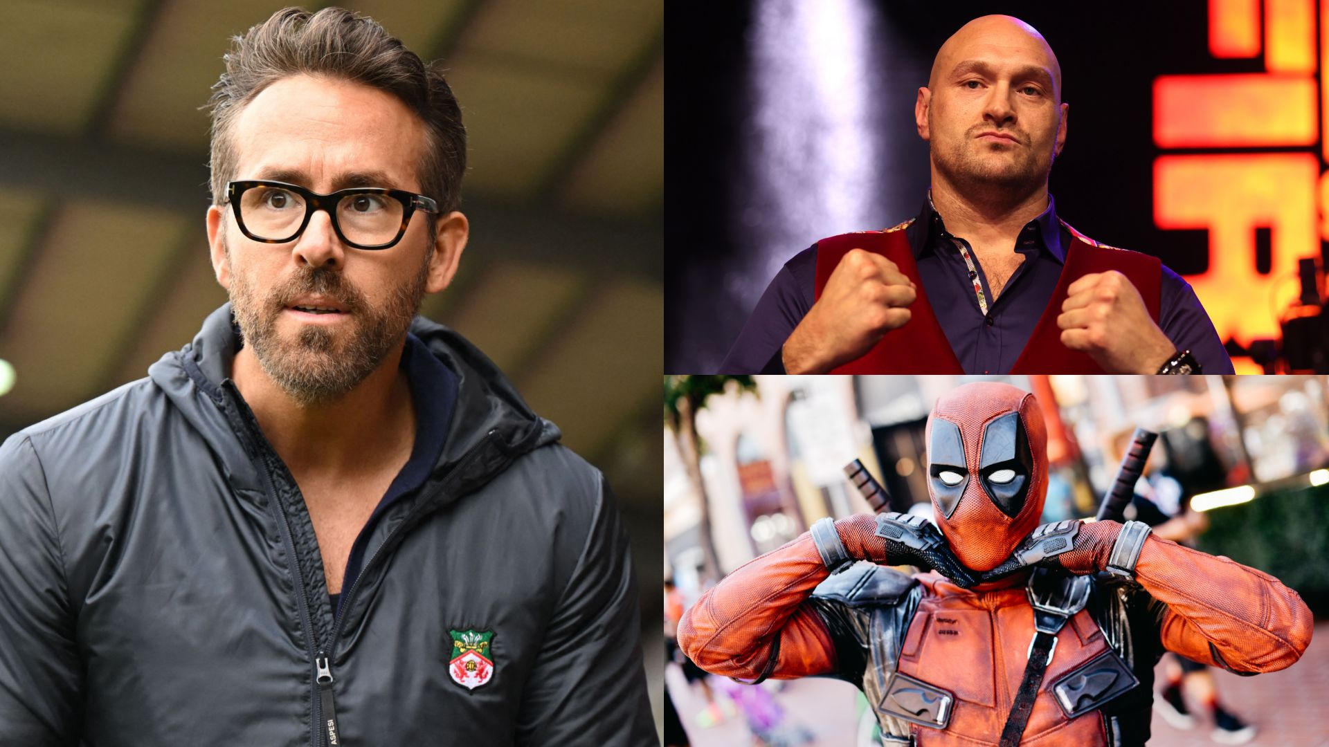 Ryan Reynolds Tyson Fury Deadpool
