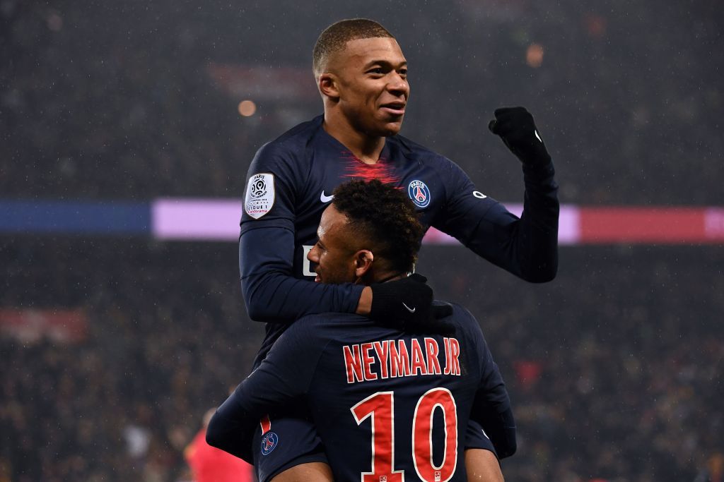 Neymar Mbappé PSG 2019