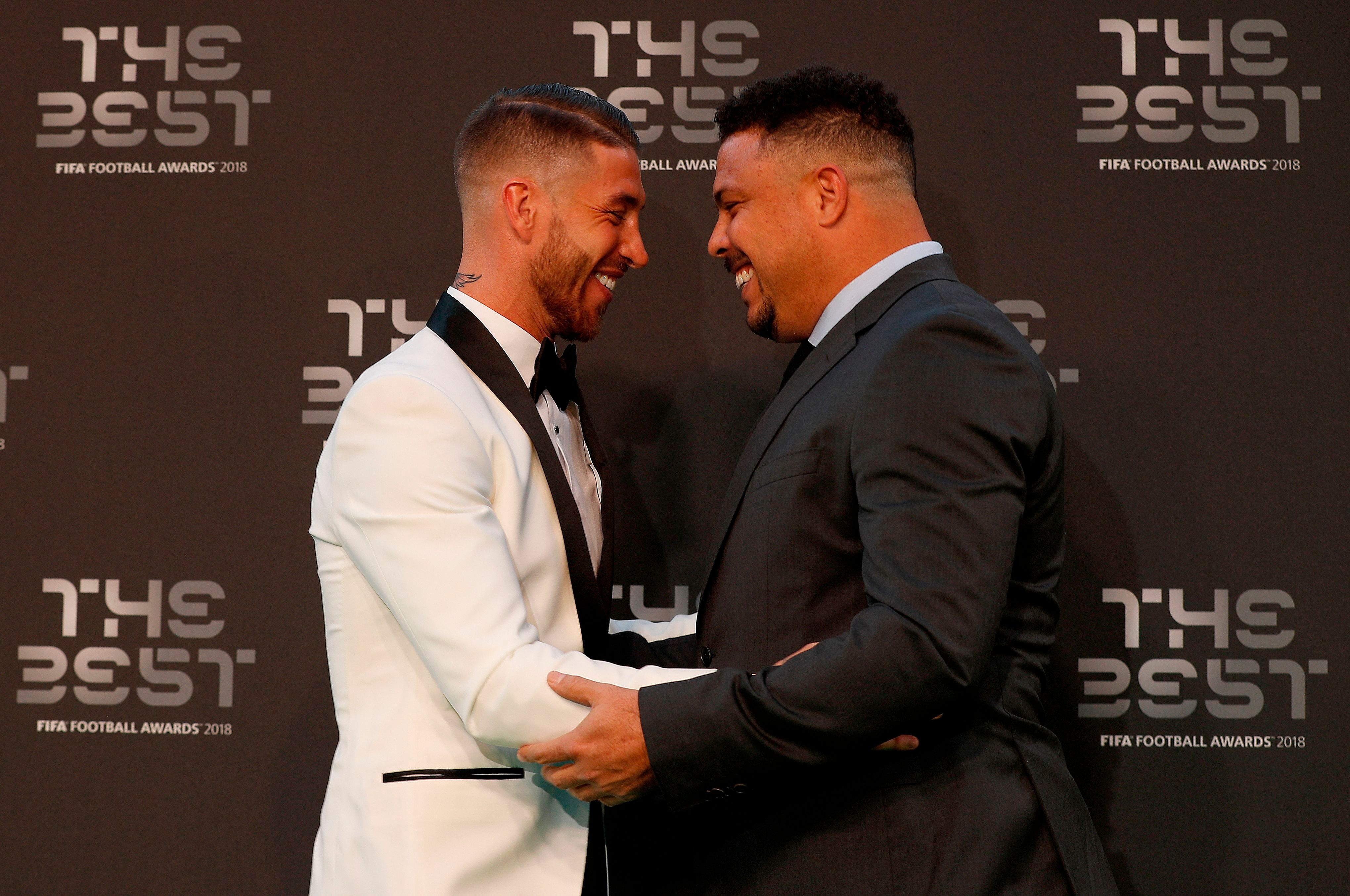 SERGIO RAMOS RONALDO THE BEST AWARDS