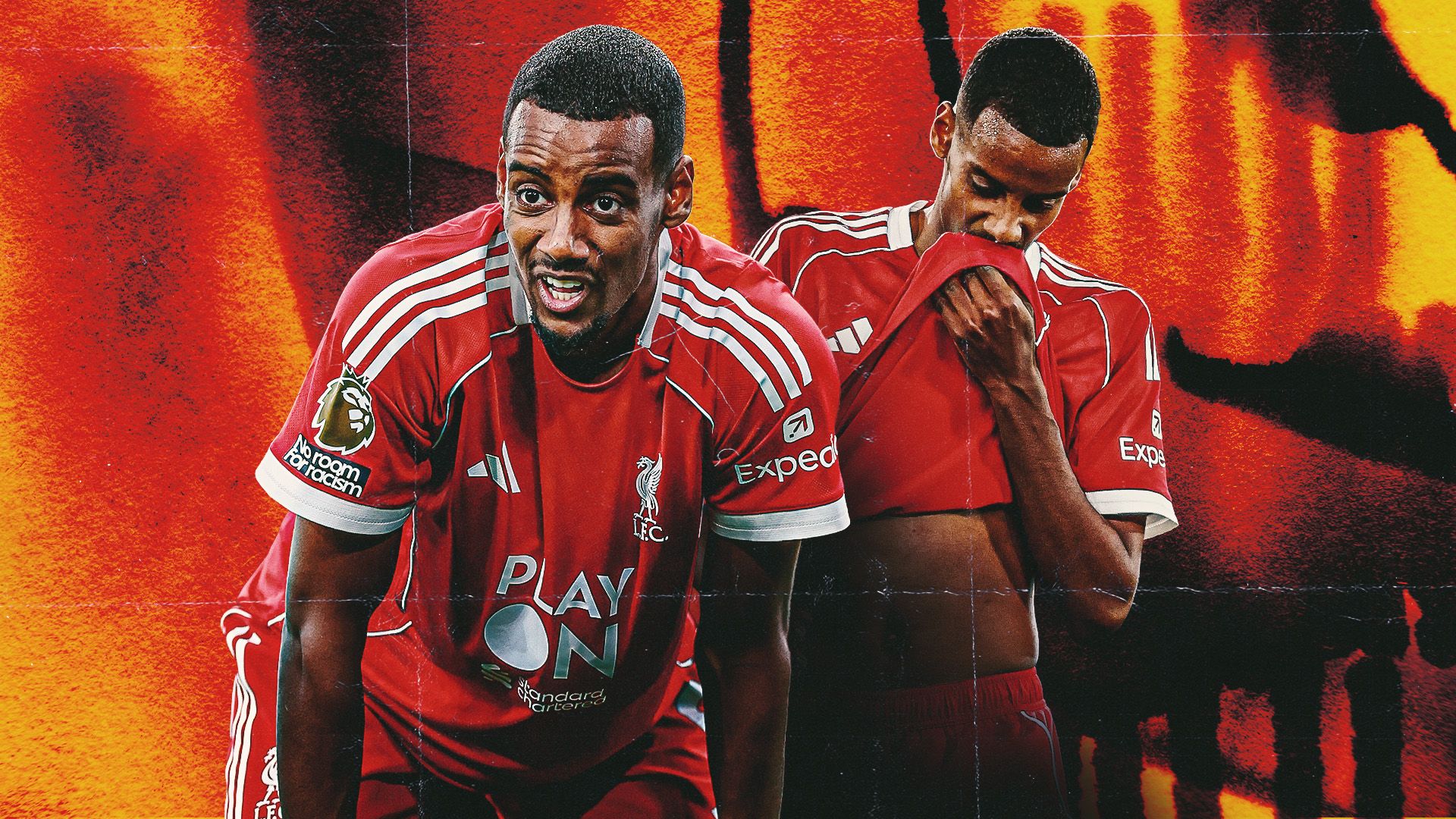 Alexander Isak Liverpool GFX 