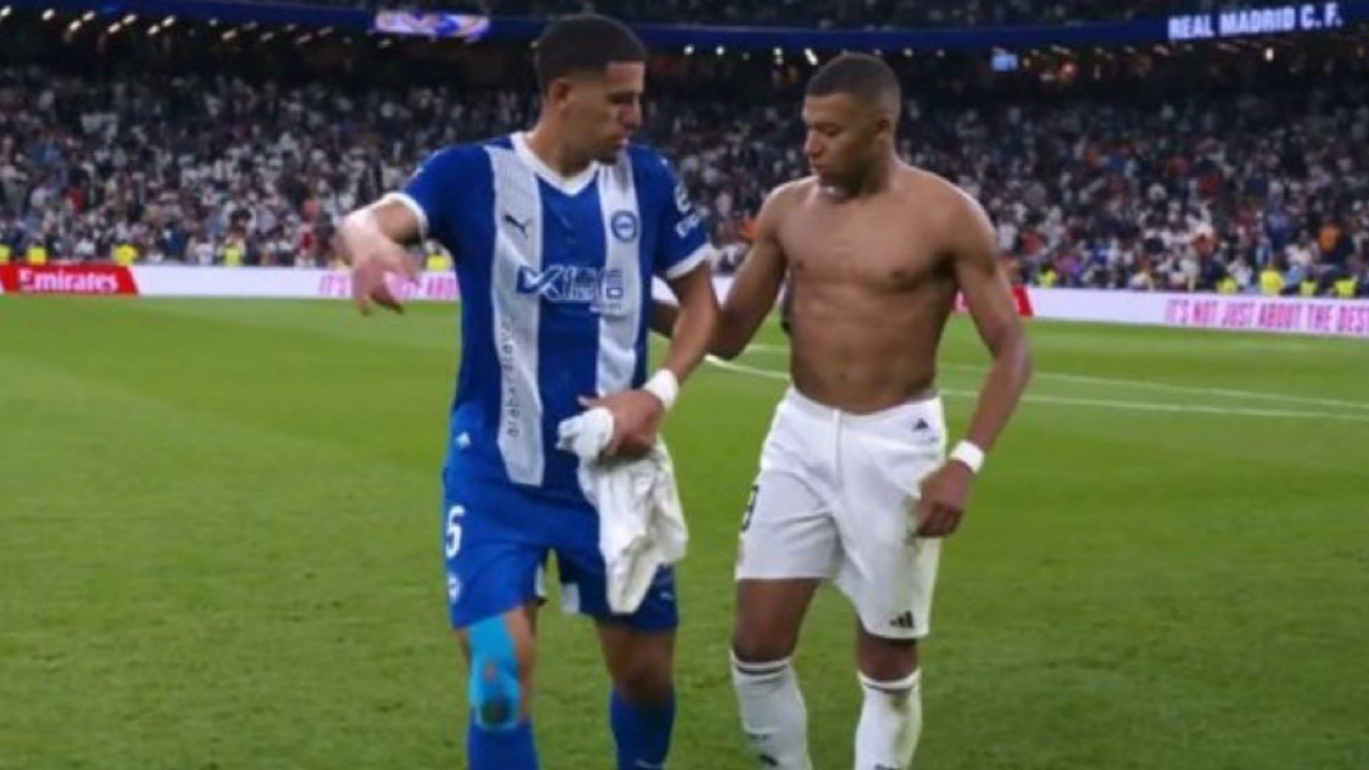 Abdel Abqar Kylian Mbappe Real Madrid Alaves 2024