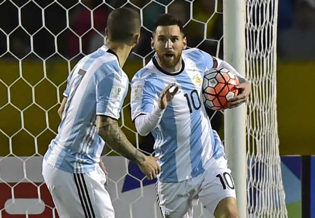 Messi 1-0 Ecuador Argentina Eliminatorias 10102017