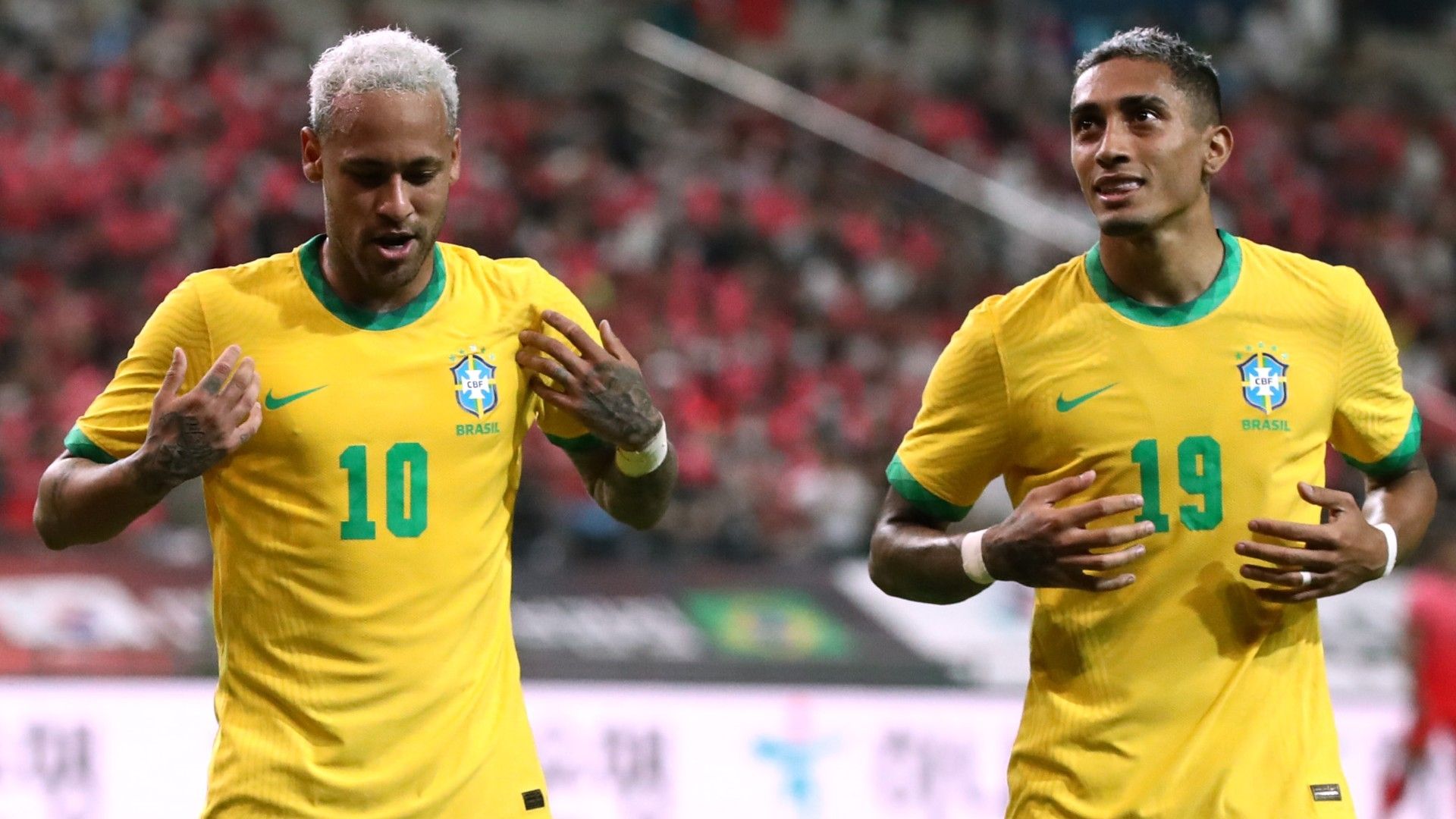 Neymar Raphinha Brazil