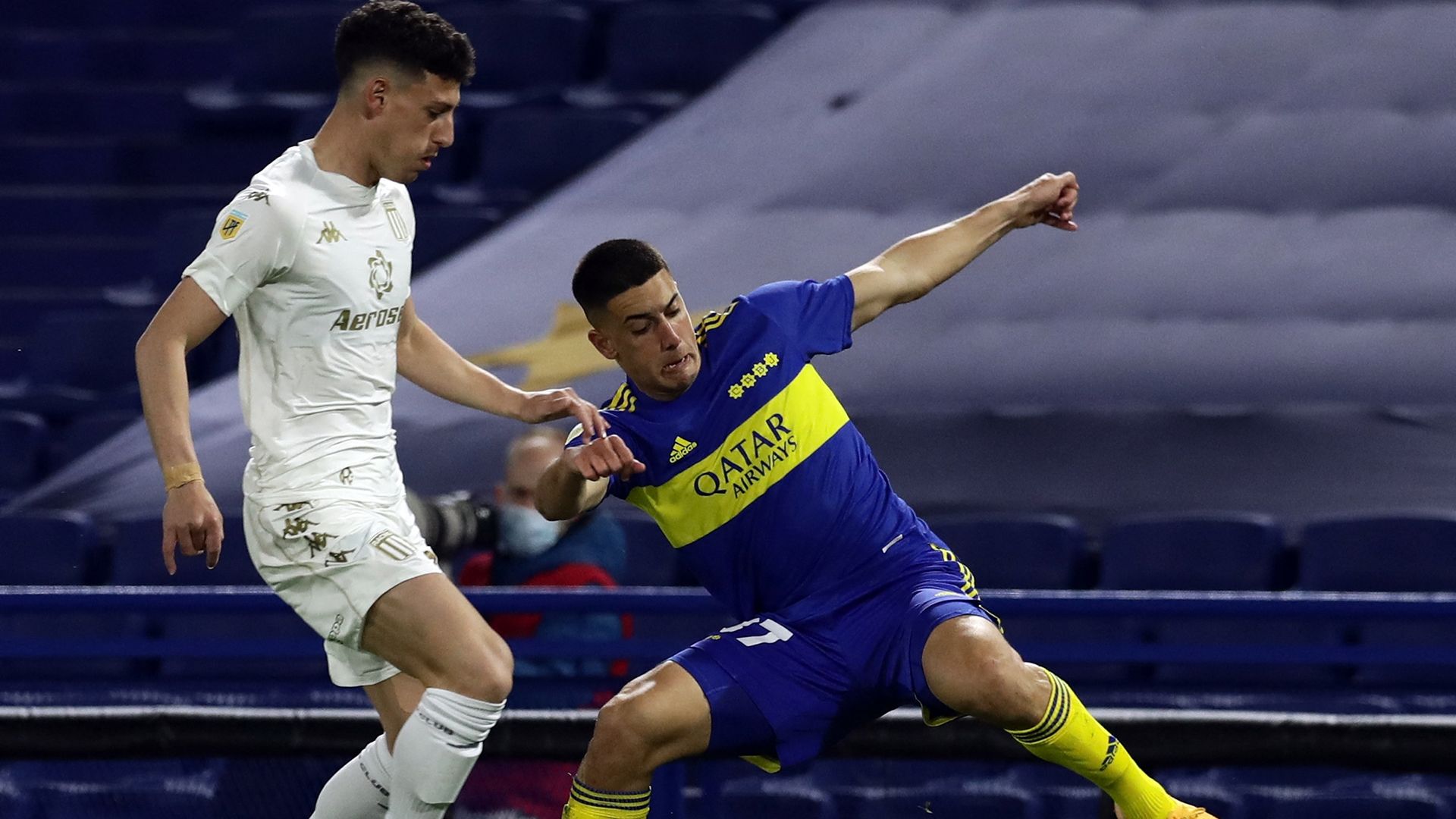 Agustin Sandez Tomas Chancalay Boca Racing Torneo Liga Profesional 29082021