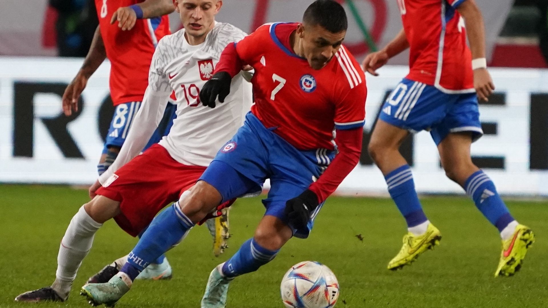 161122 Sebastian Szymanski - Alexis Sánchez Polonia Chile