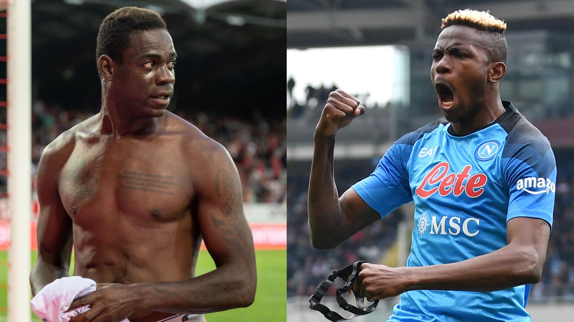 Balotelli Osimhen Split GFX