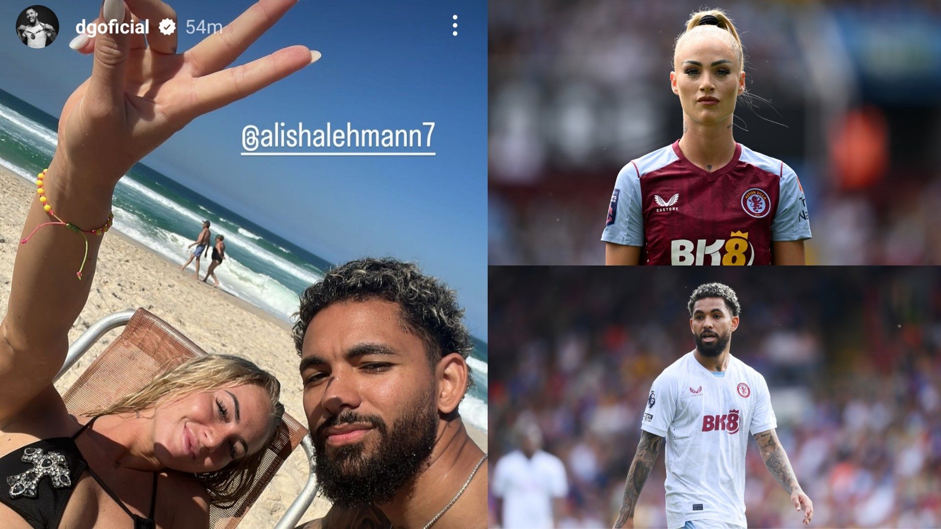 Douglas Luiz Alisha Lehmann