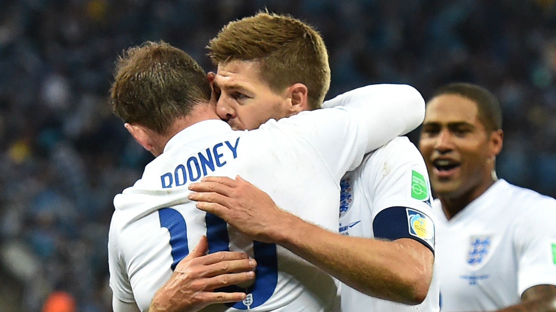 Wayne Rooney Steven Gerrard England