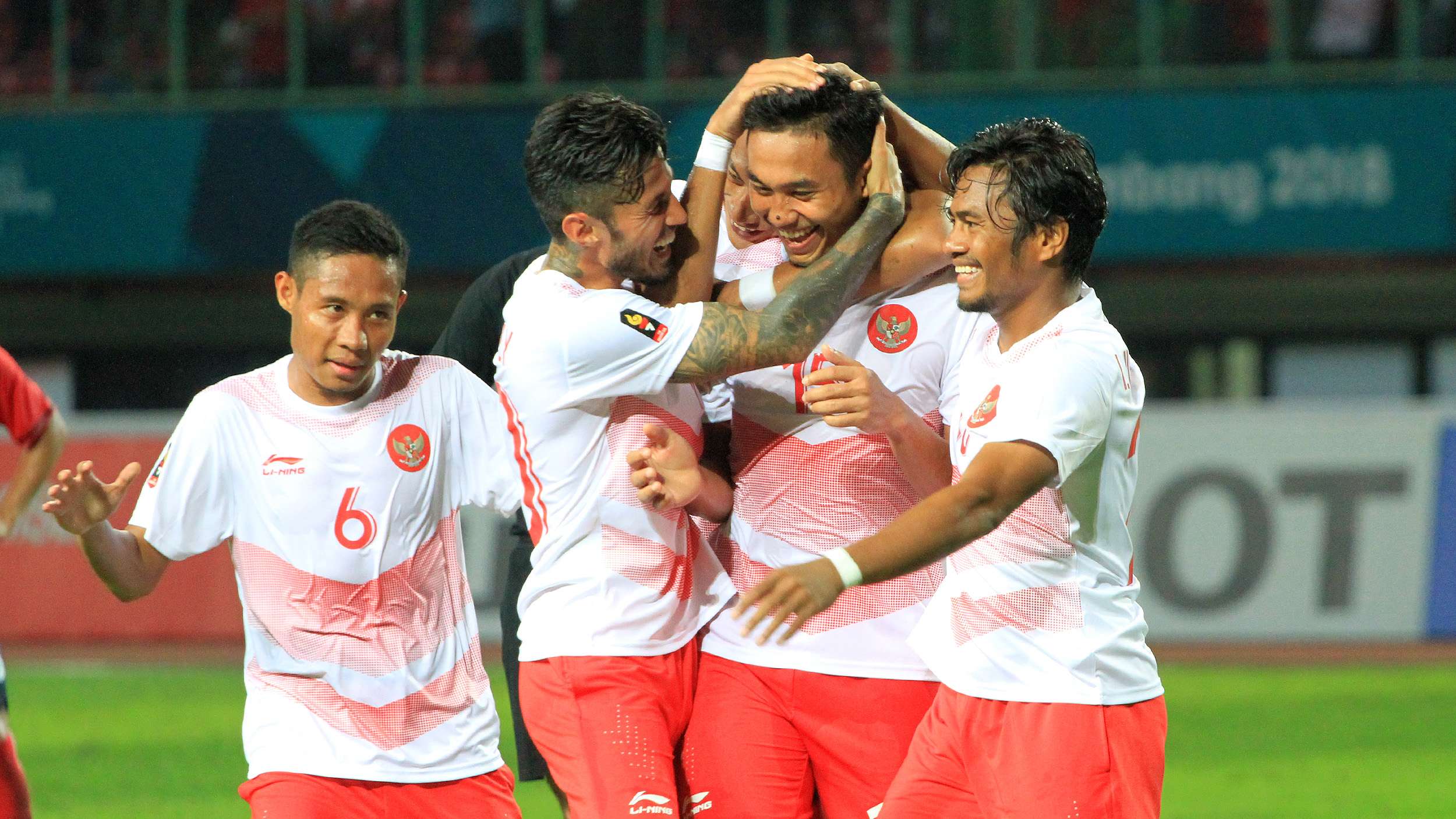 Selebrasi Gol Ricky Fajrin - Indonesia U-23 Asian Games