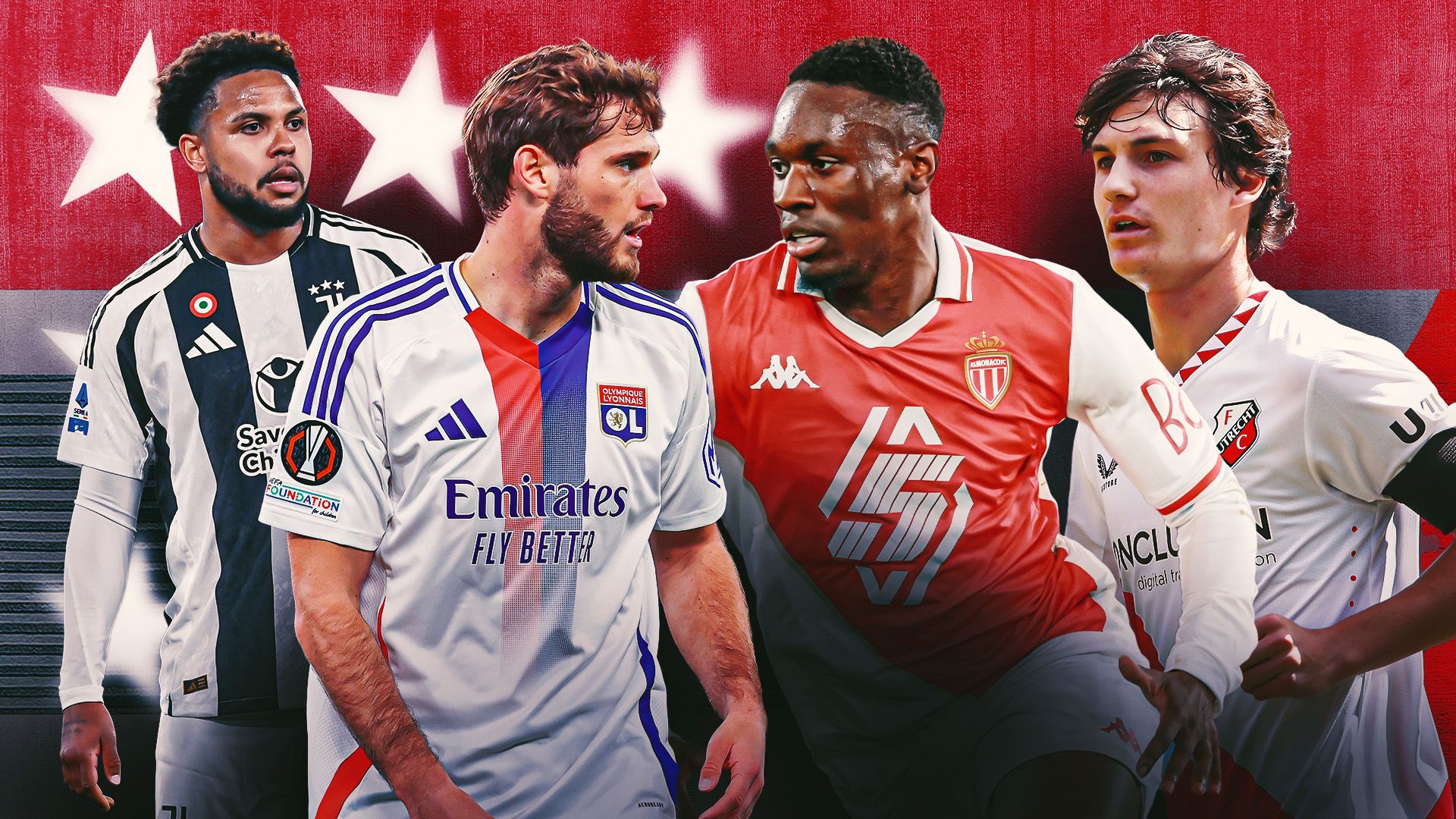 Americans Abroad: Weston McKennie and Juventus seek UCL qualification, Folarin Balogun's Monaco meet Tanner Tessmann's Lyon, Paxten Aaronson's Utrecht in fight | Goal.com UK