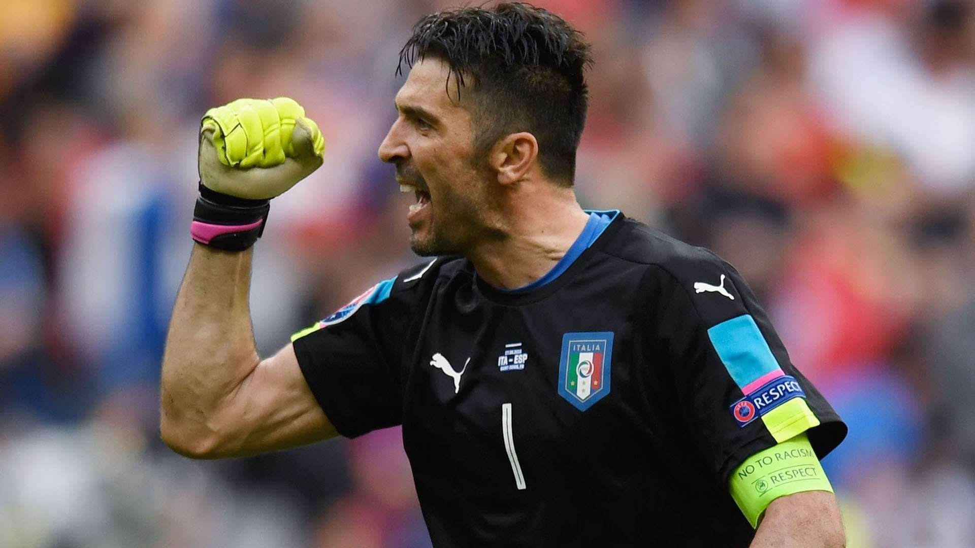 Gigi Buffon Italy Spain Euro 2016