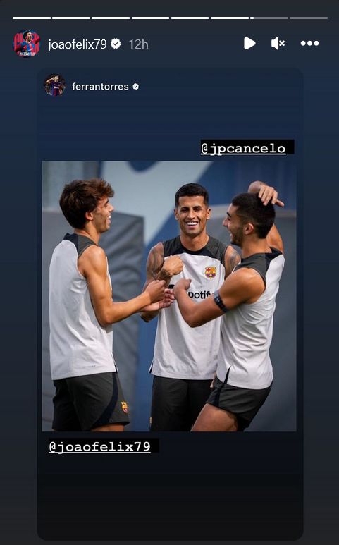Joao Felix Joao Cancelo Ferran Torres