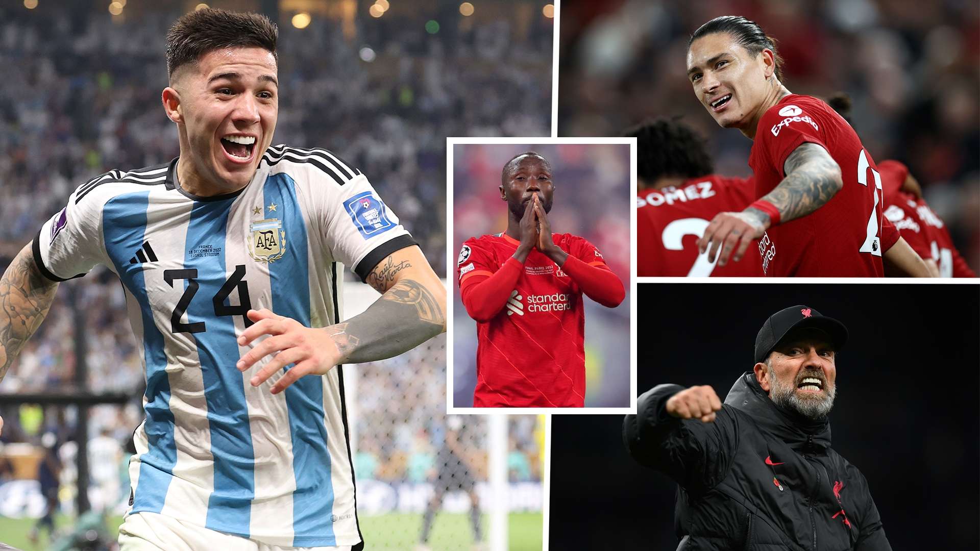 Fernandez Keita Darwin Nunez Klopp Liverpool GFX