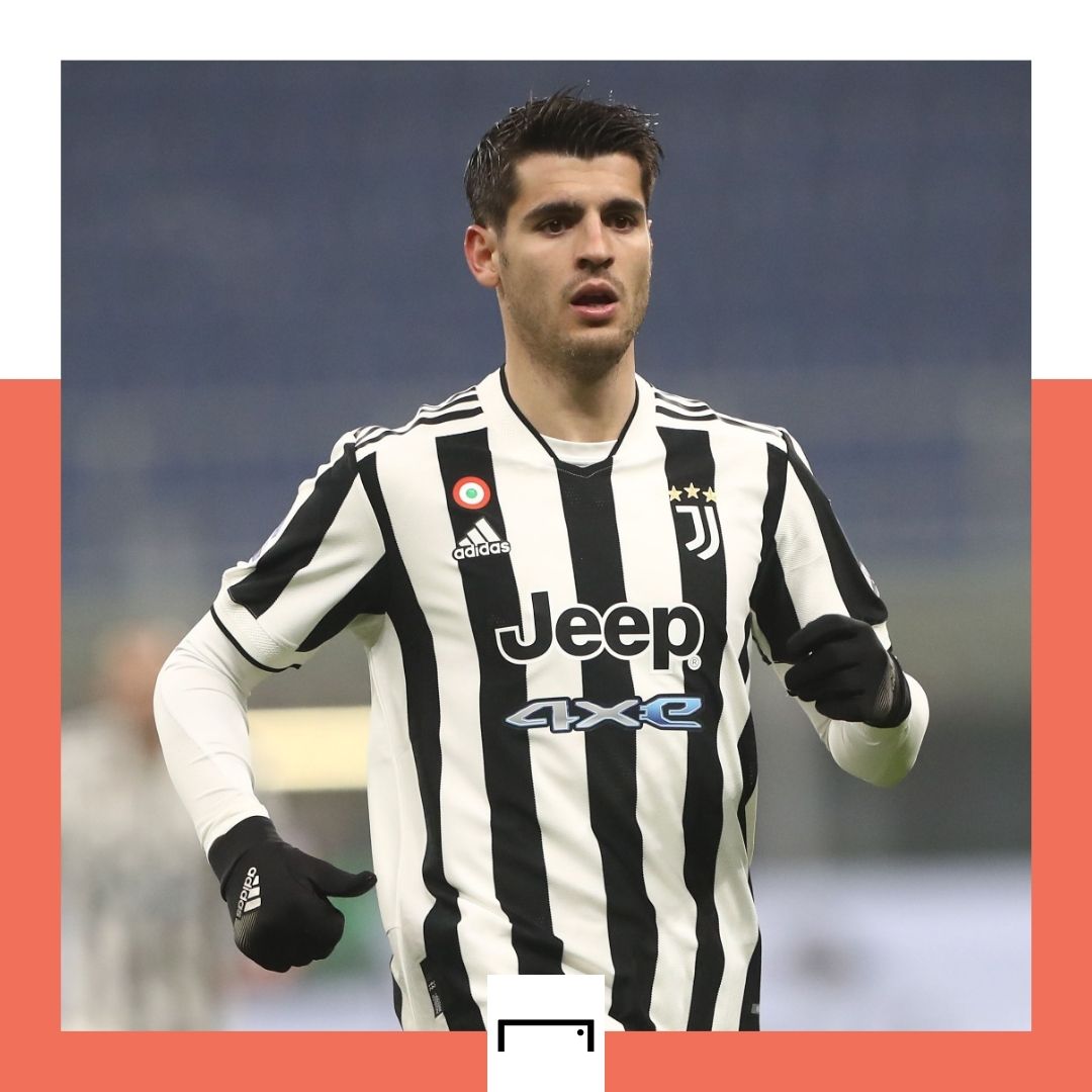 Alvaro Morata Juventus Serie A 2021-22 GFX